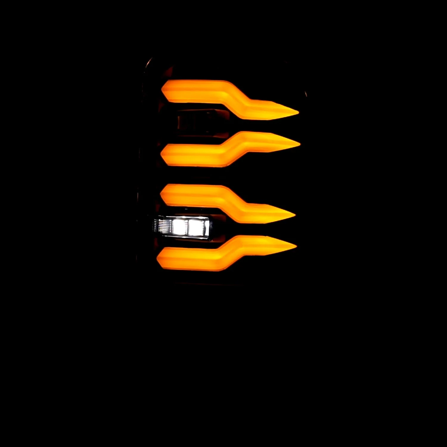 94-01 Dodge Ram 1500/94-02 Ram 2500/3500 LUXX-Series LED Tail Lights Alpha-Black - Image 4