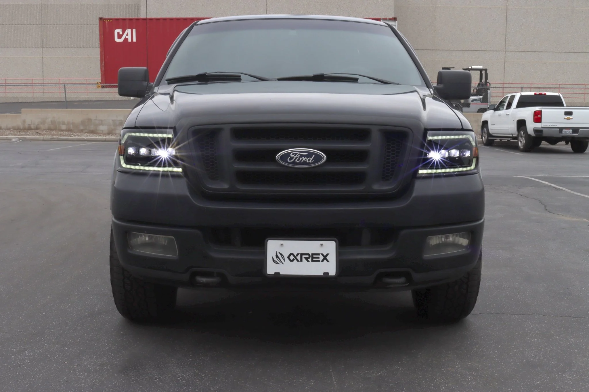 04-08 Ford F150 / 06-08 Lincoln Mark LT NOVA-Series LED Projector Headlights Black - Image 15