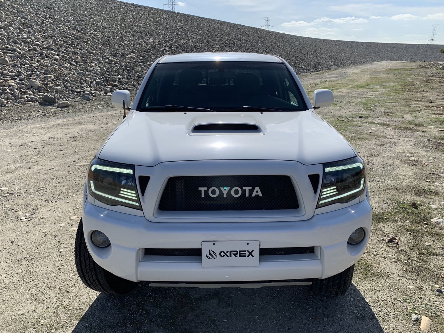05-11 Toyota Tacoma PRO-Series Halogen Projector Headlights Chrome - Image 9