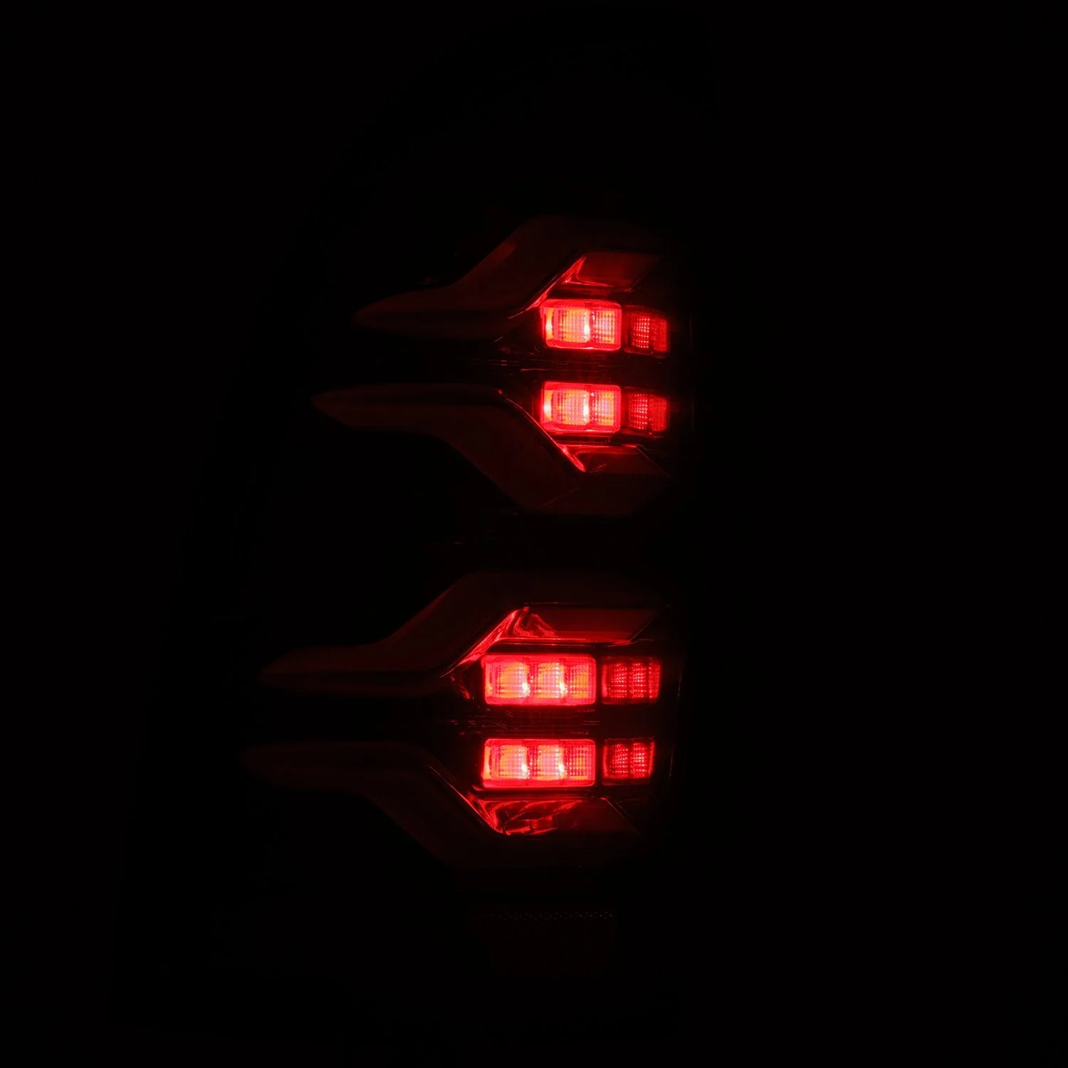 05-15 Toyota Tacoma LUXX-Series LED Tail Lights Alpha-Black - Image 7