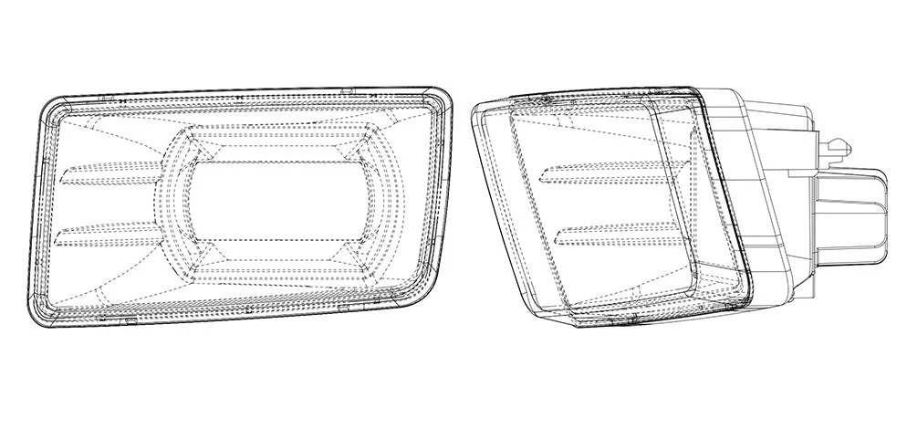 07-13 Chevrolet Silverado/07-14 Tahoe/Avalanche/Suburban (4x4 package) DoubleTap Dual Color LED Projector Fog Lights - Image 10