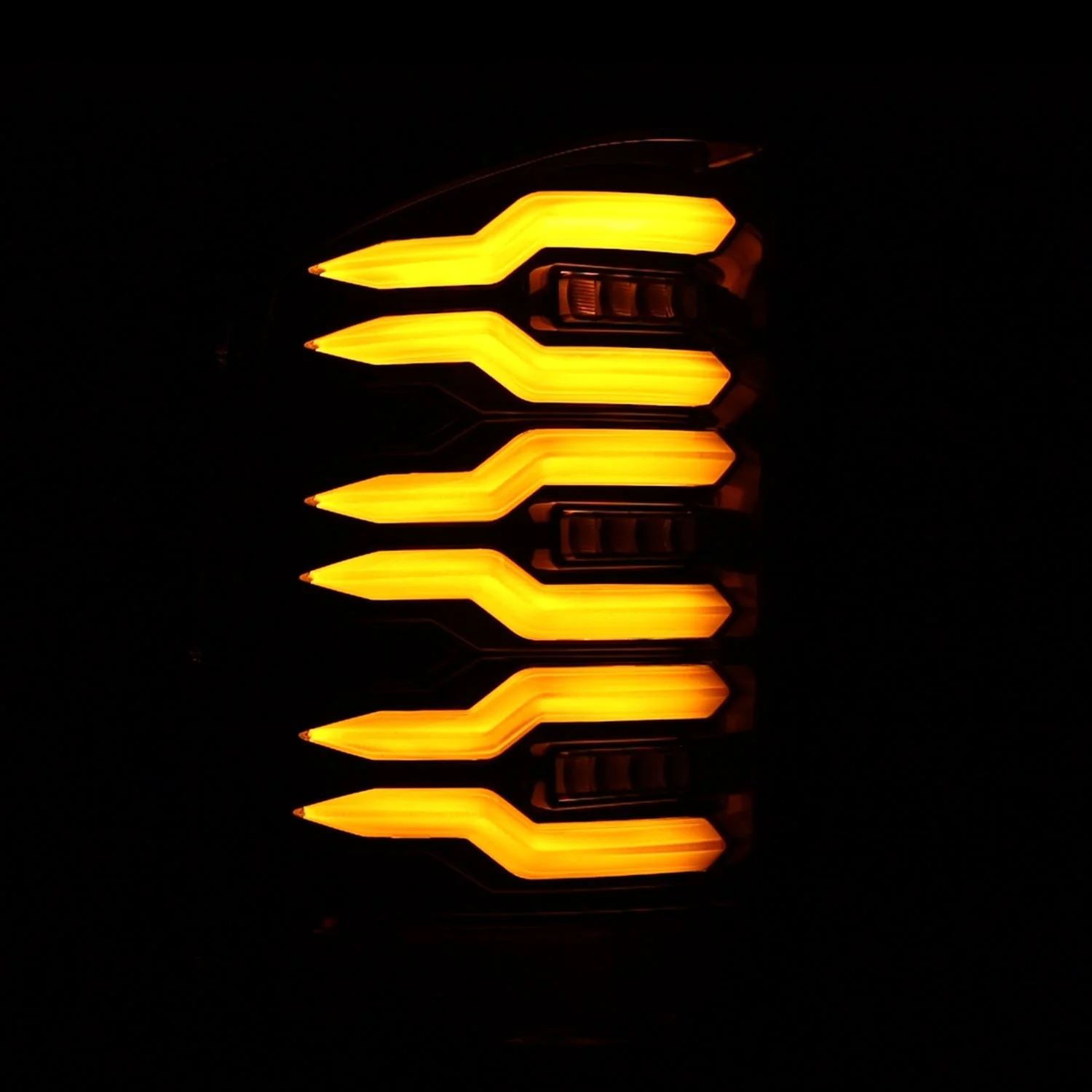 07-13 Chevy Silverado LUXX-Series LED Tail Lights Alpha-Black - Image 6