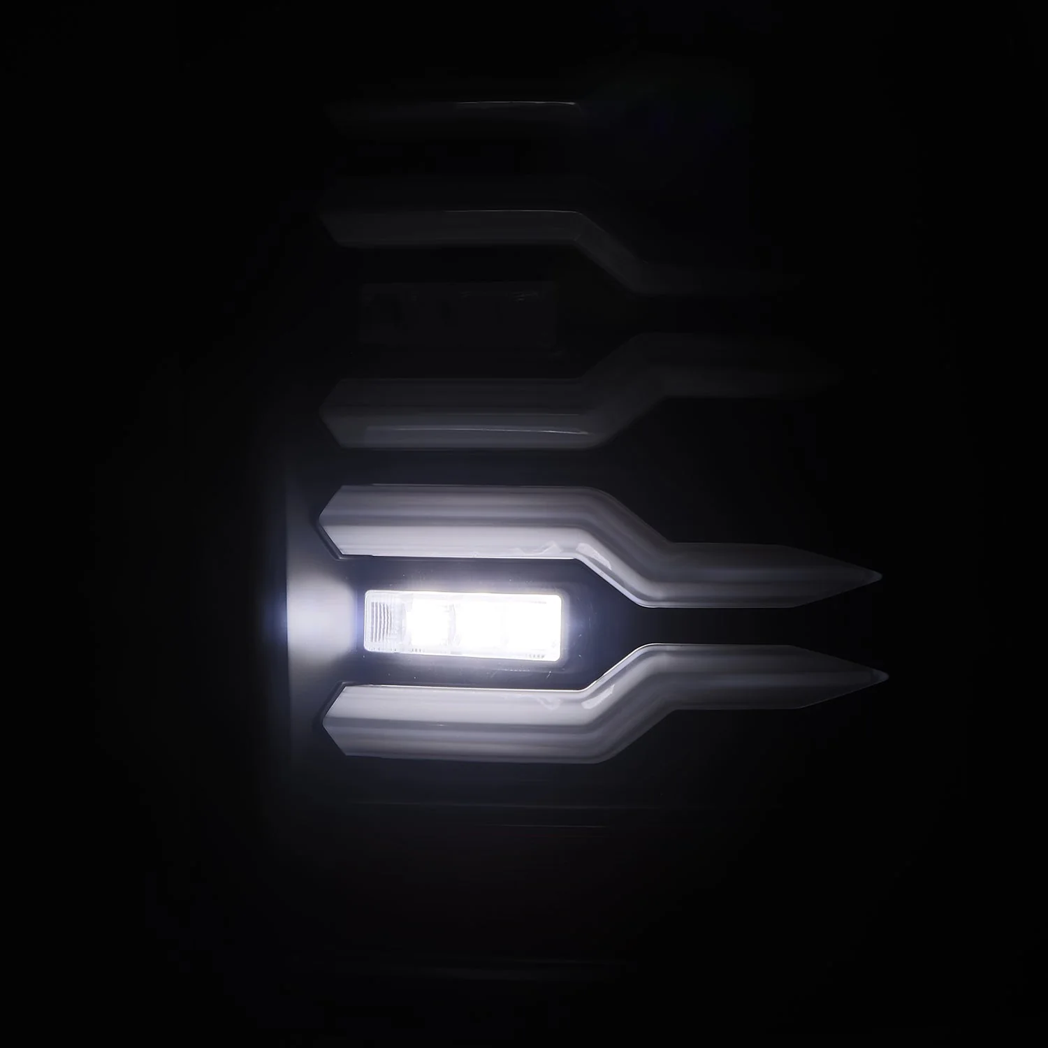 07-13 Chevy Silverado LUXX-Series LED Tail Lights Black - Image 7