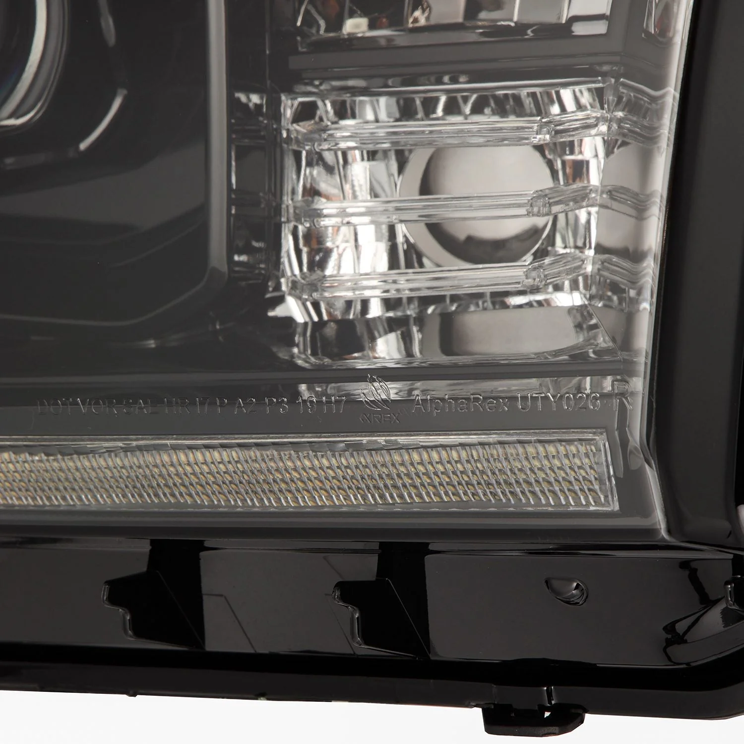 07-13 Toyota Tundra/08-17 Toyota Sequoia MK II PRO-Series Halogen Projector Headlights Black (Without Level Adjuster) - Image 13