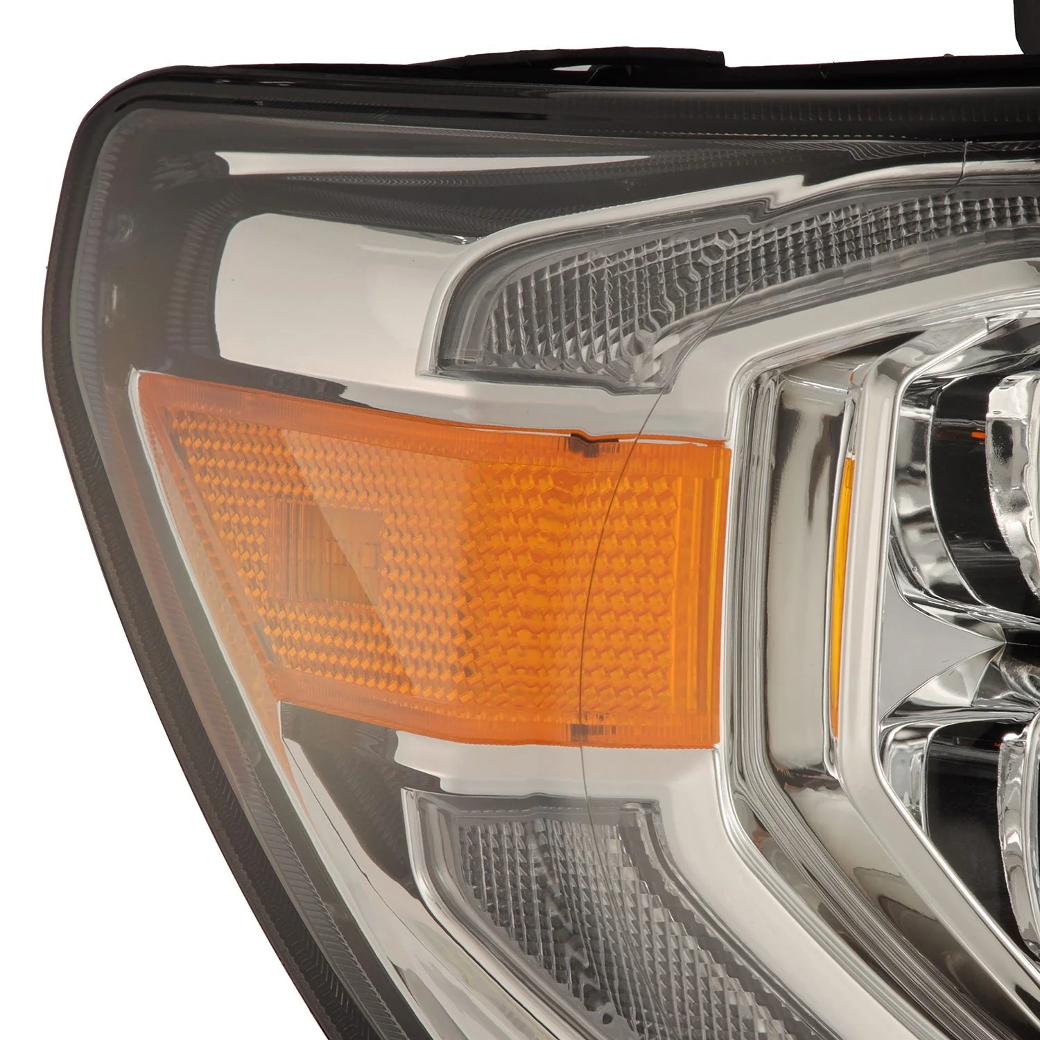 07-13 Toyota Tundra/08-17 Toyota Sequoia MK II NOVA-Series LED Projector Headlights Chrome (With Level Adjuster) - Image 14