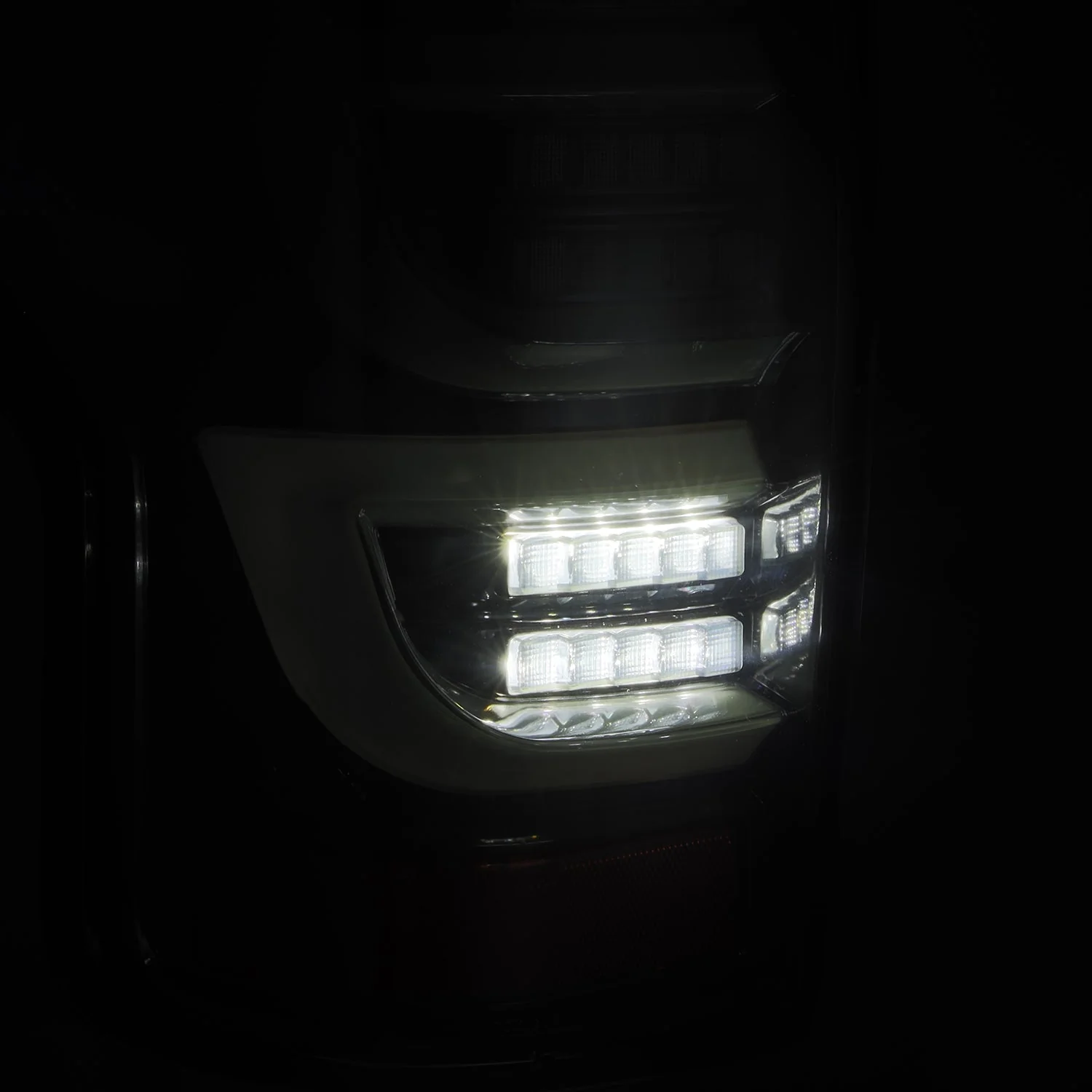 07-13 Toyota Tundra LUXX-Series LED Tail Lights Alpha-Black - Image 10