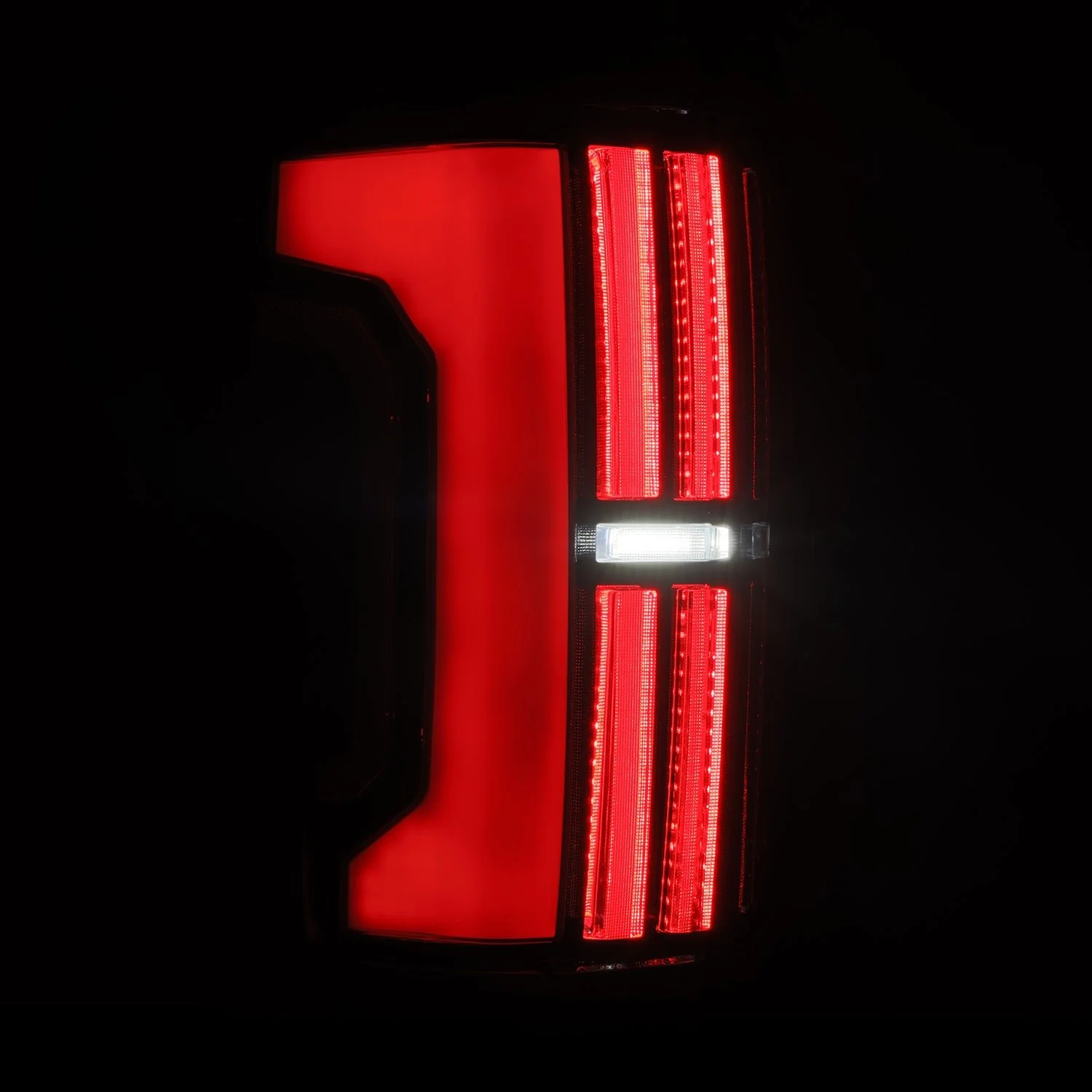 07-13 Toyota Tundra NOVA-Series Prismatic LED Tail Lights Black - Image 4