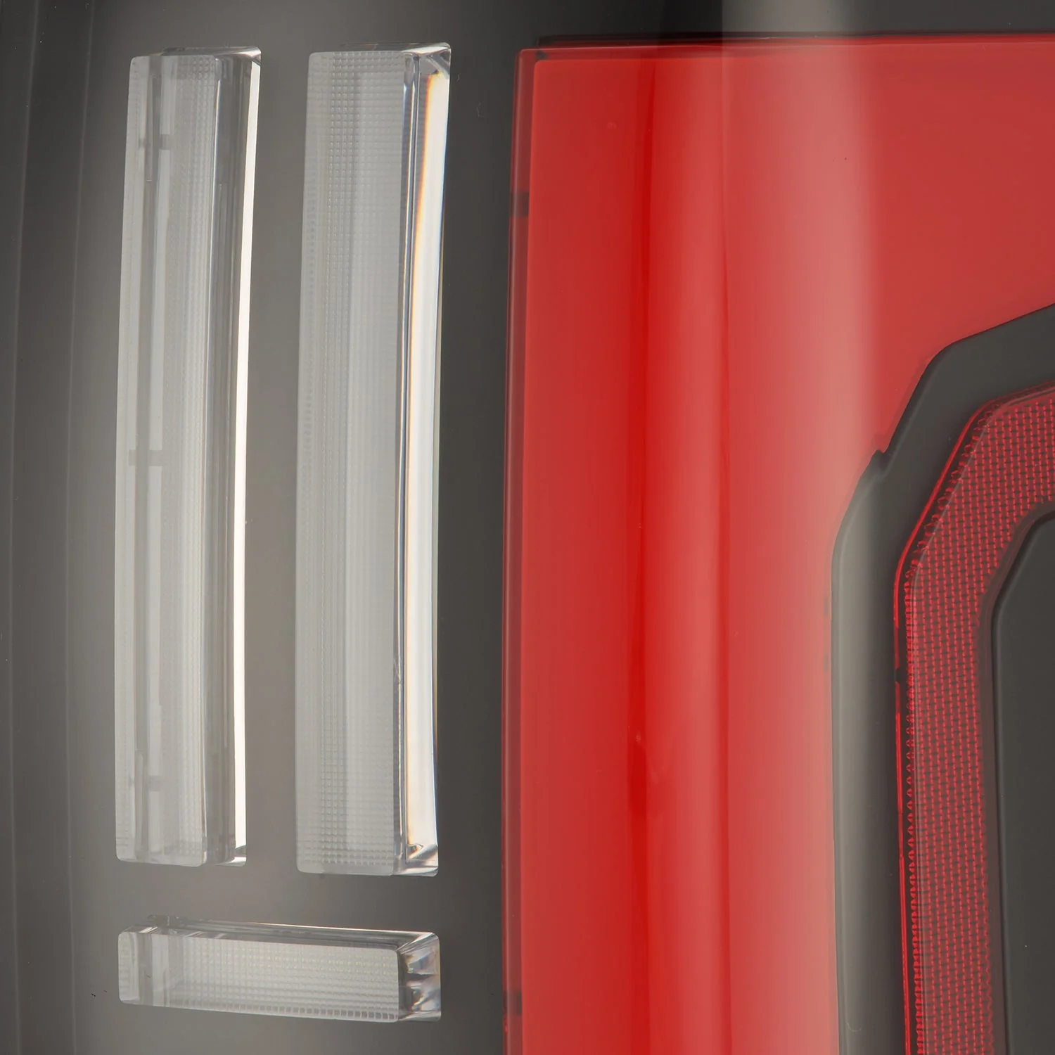 07-13 Toyota Tundra NOVA-Series Prismatic LED Tail Lights Black-Red - Image 10