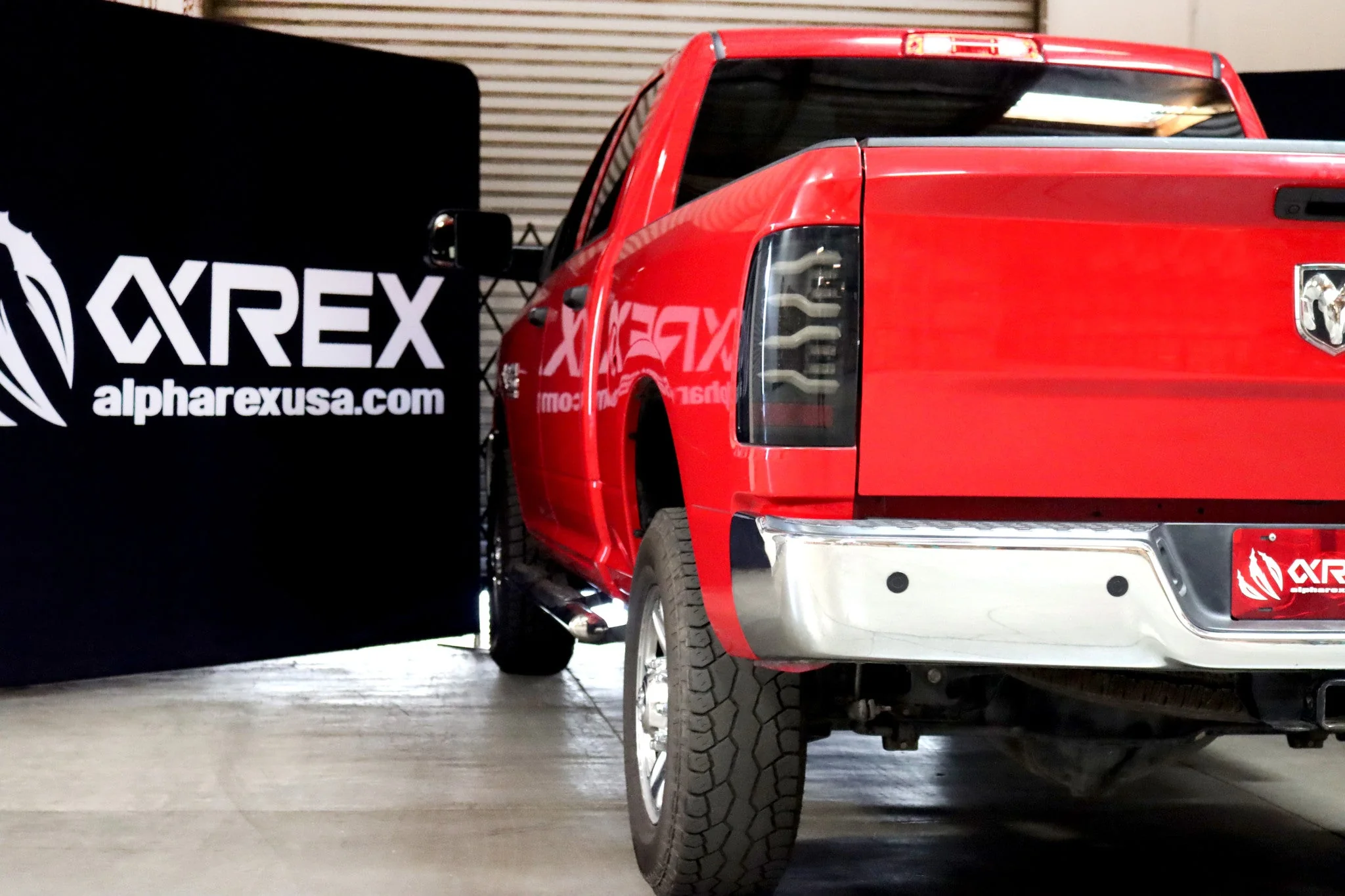 09-18 Ram Truck LUXX-Series LED Tail Lights Black - Image 2