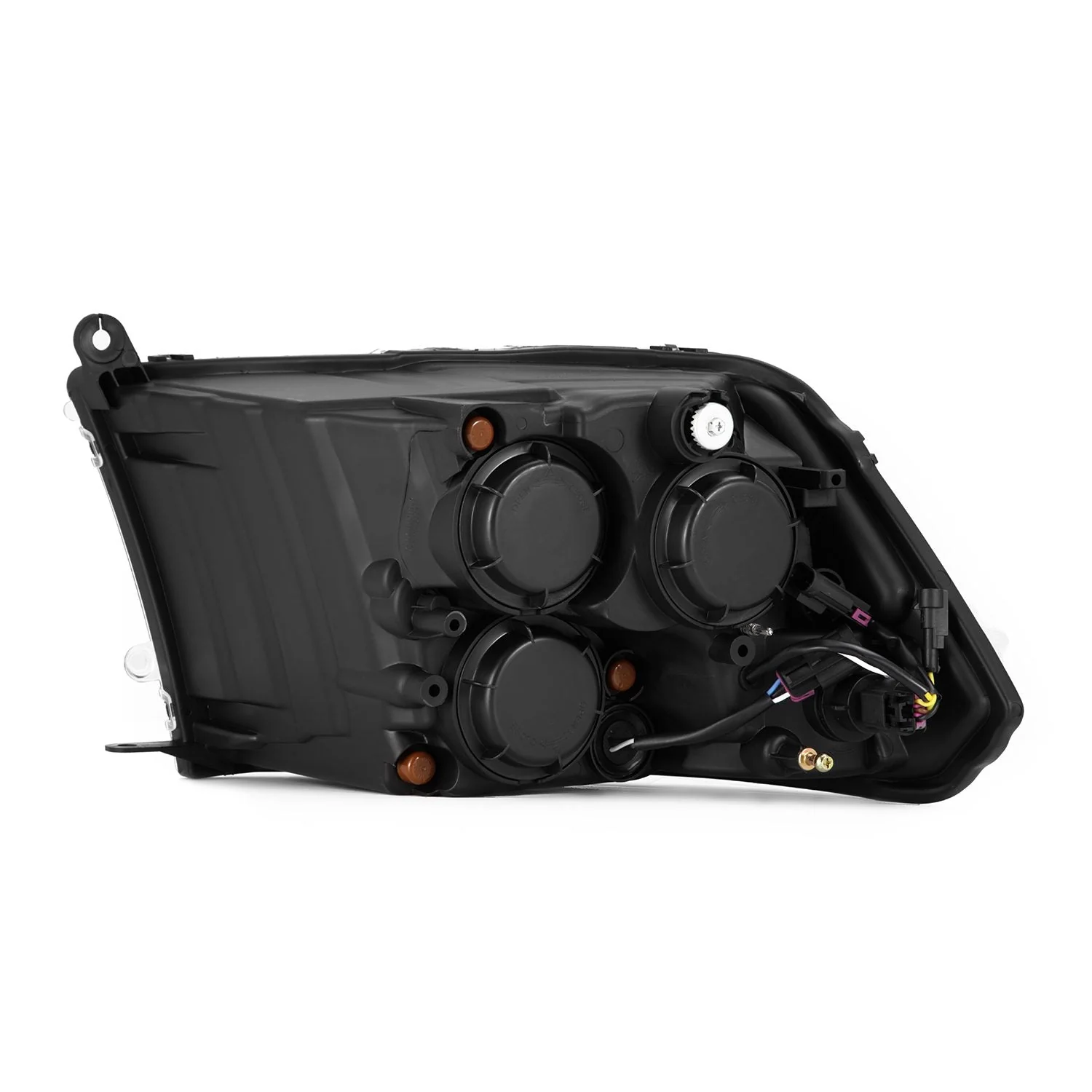 09-18 Ram Truck (MK II 5th Gen 2500 Style) NOVA-Series LED Projector Headlights Chrome - Image 8