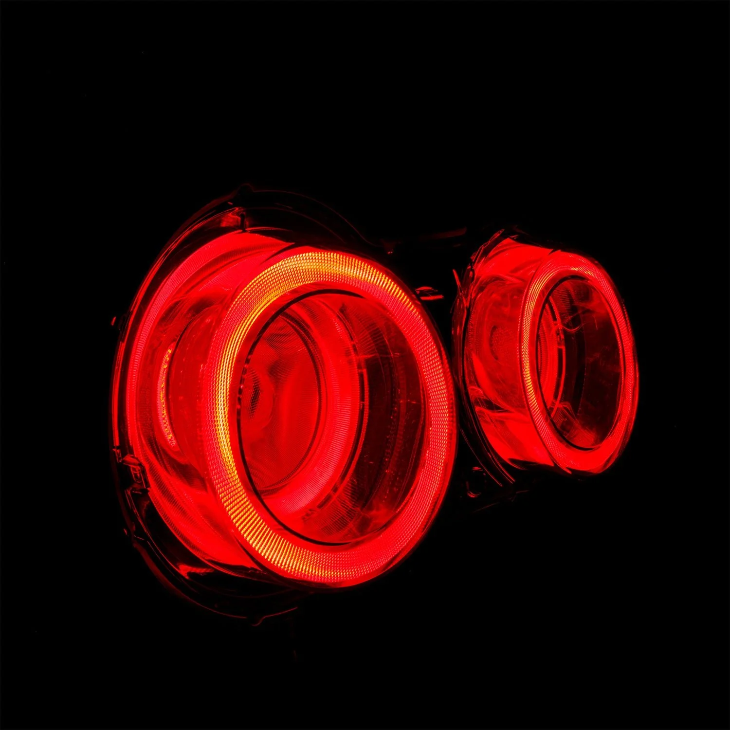 09-25 Nissan GT-R NOVA-Series Prismatic LED Tail Lights Red Clear - Image 2