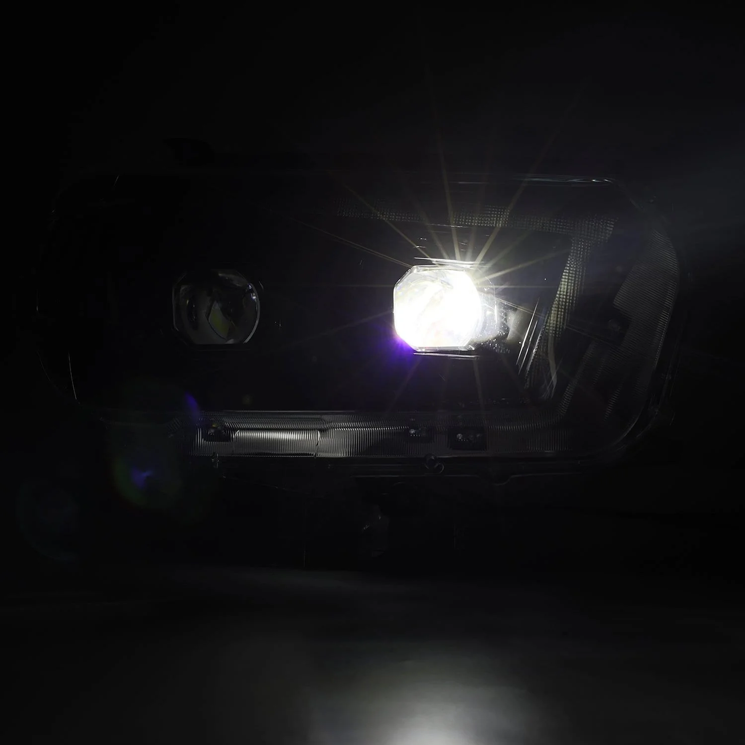 10-13 Toyota 4Runner LUXX-Series Projector Headlights Black - Image 7