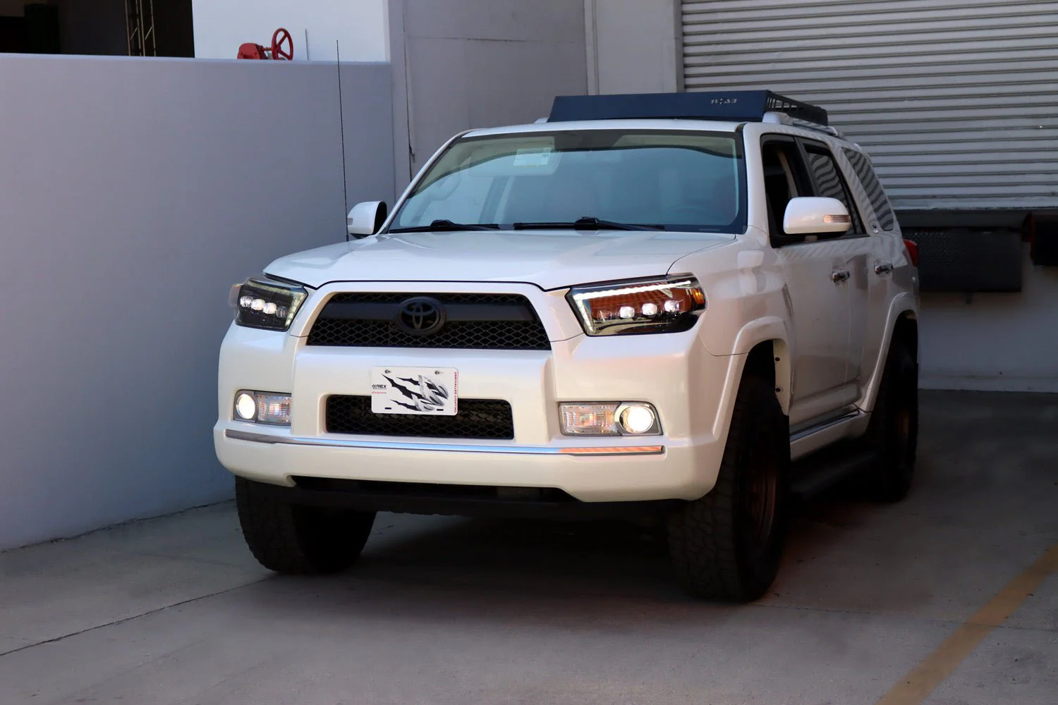 10-13 Toyota 4Runner NOVA-Series LED Projector Headlights Alpha-Black - Image 2