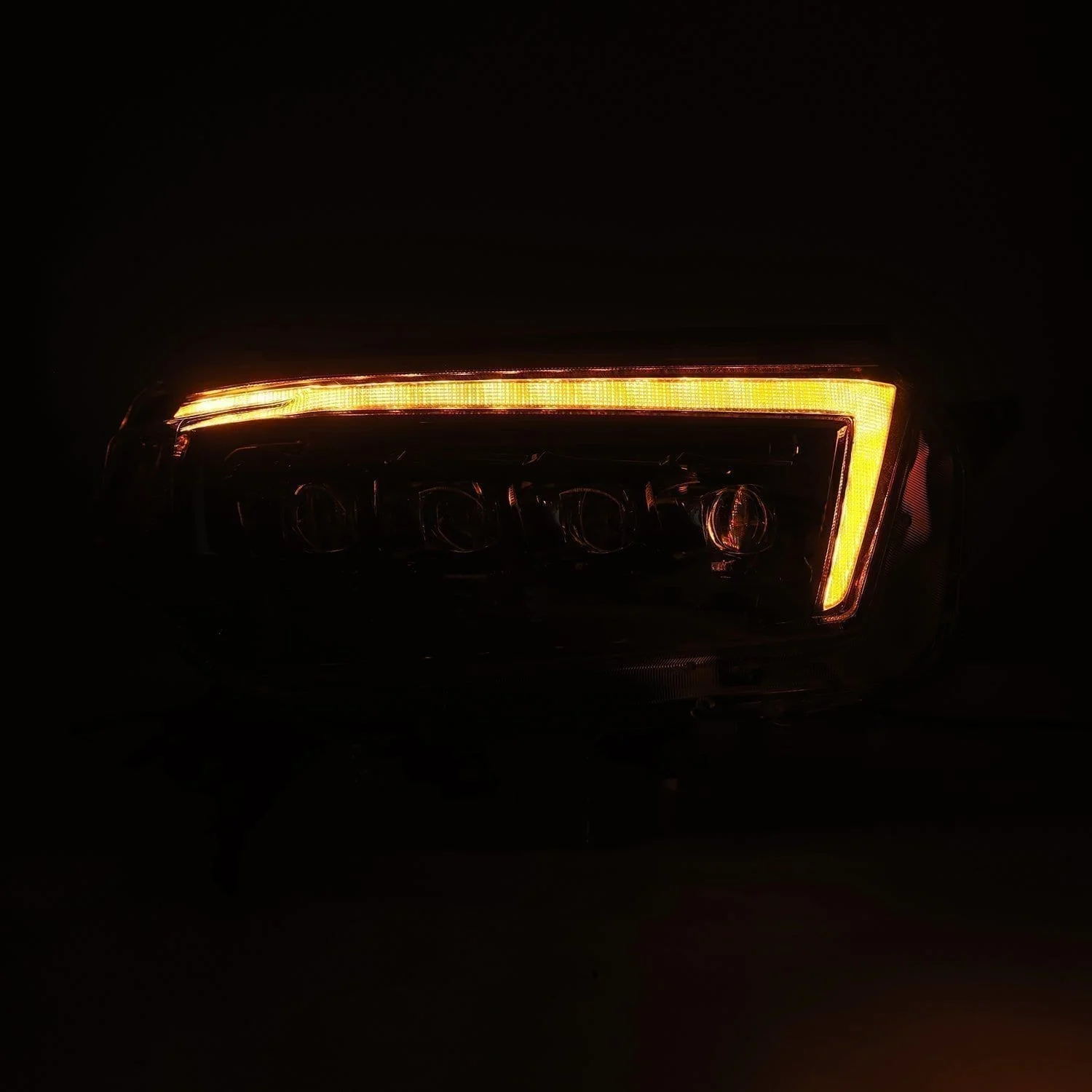 10-13 Toyota 4Runner NOVA-Series LED Projector Headlights Alpha-Black - Image 5