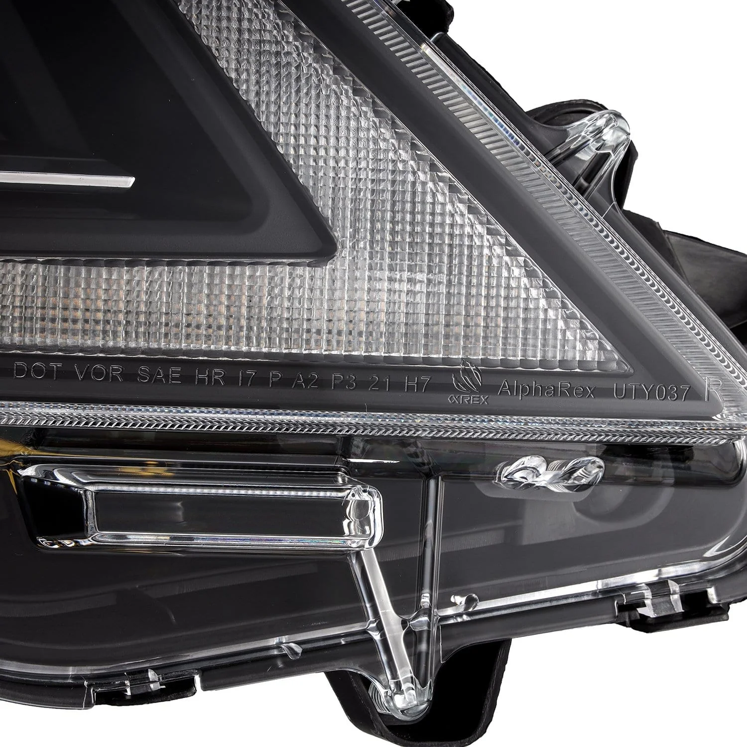 11-20 Toyota Sienna LUXX-Series Projector Headlights Black - Image 9