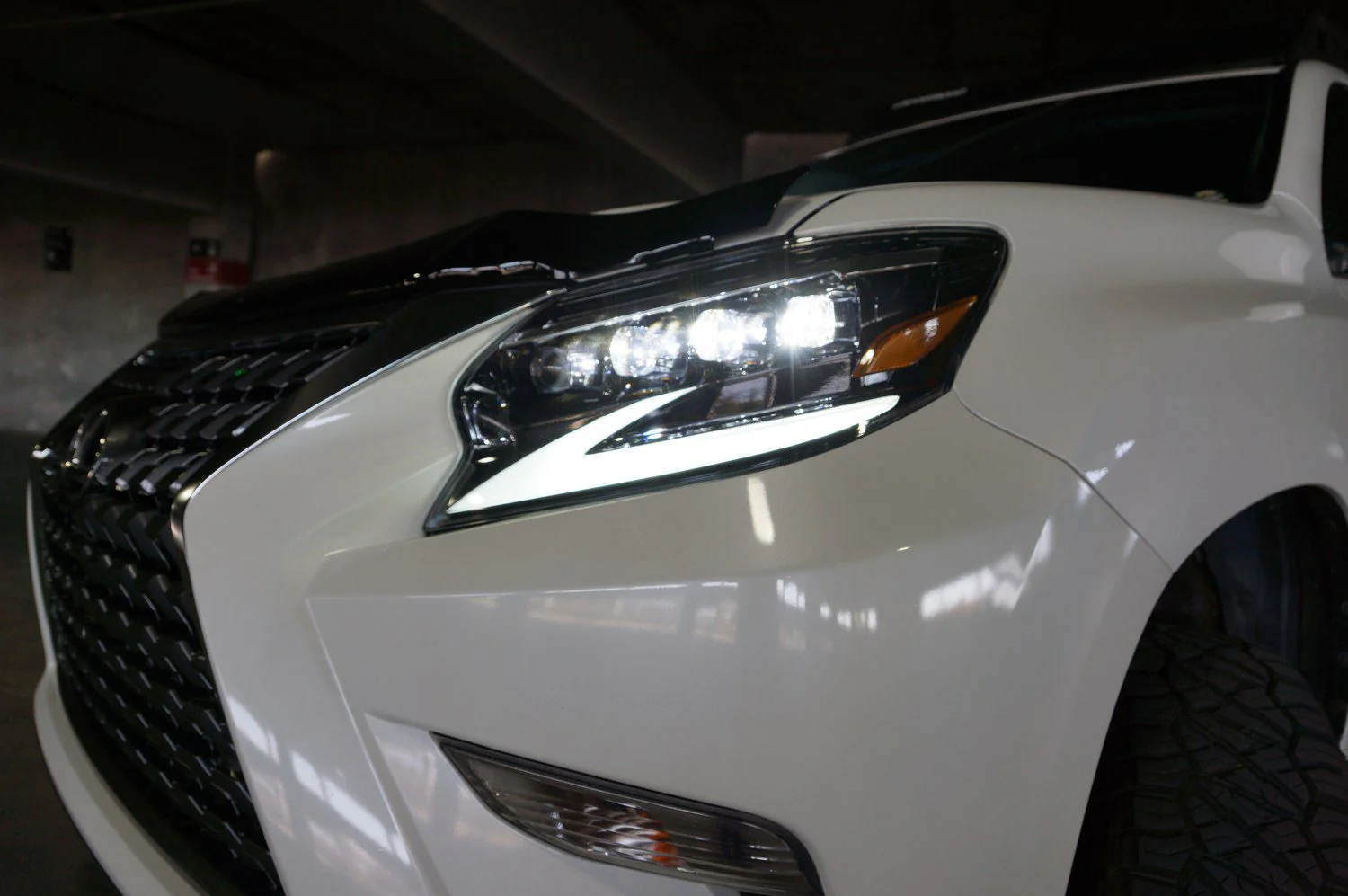 14-23 Lexus GX 460 NOVA-Series LED Projector Headlights Black - Image 4
