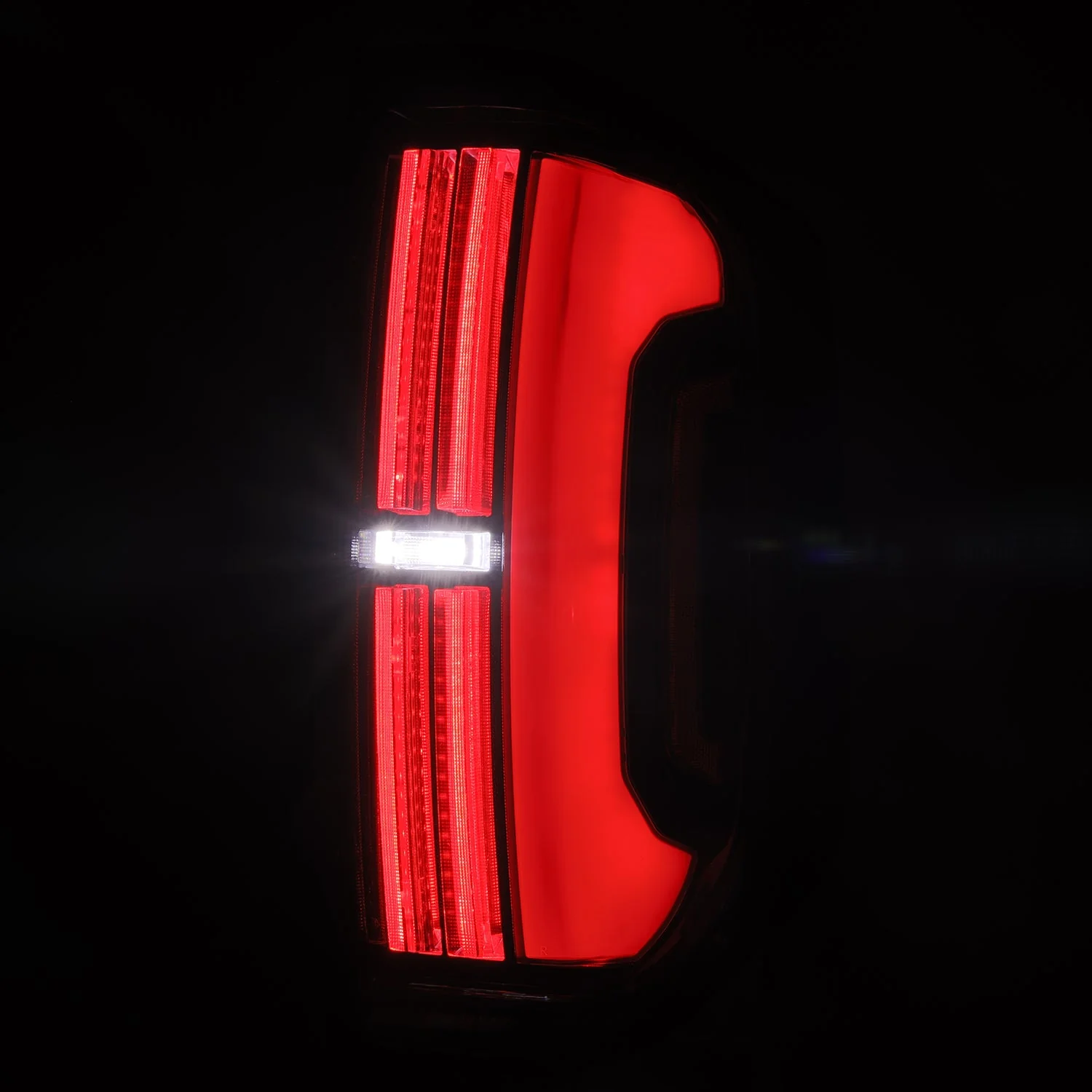14-21 Toyota Tundra NOVA-Series Prismatic LED Tail Lights Black - Image 5