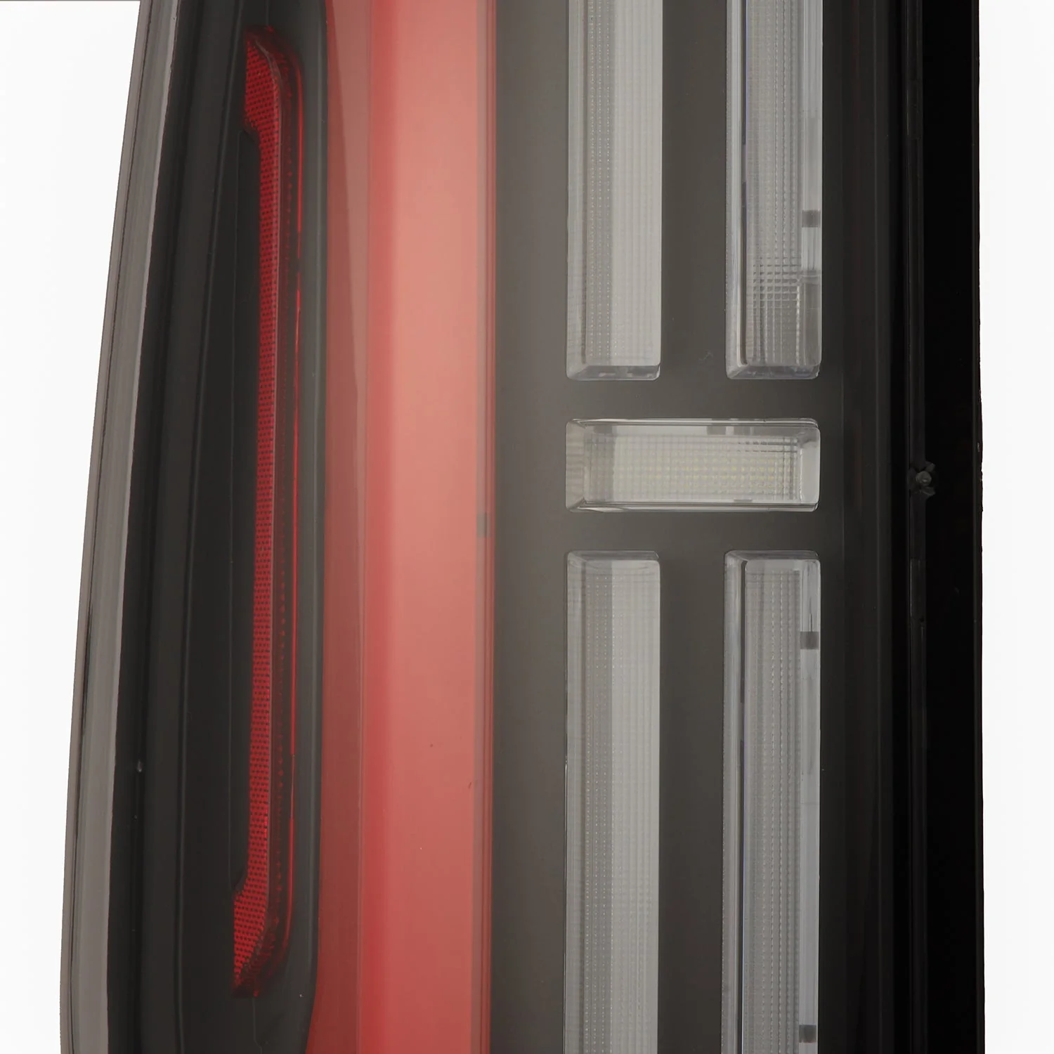 14-21 Toyota Tundra NOVA-Series Prismatic LED Tail Lights Black-Red - Image 6