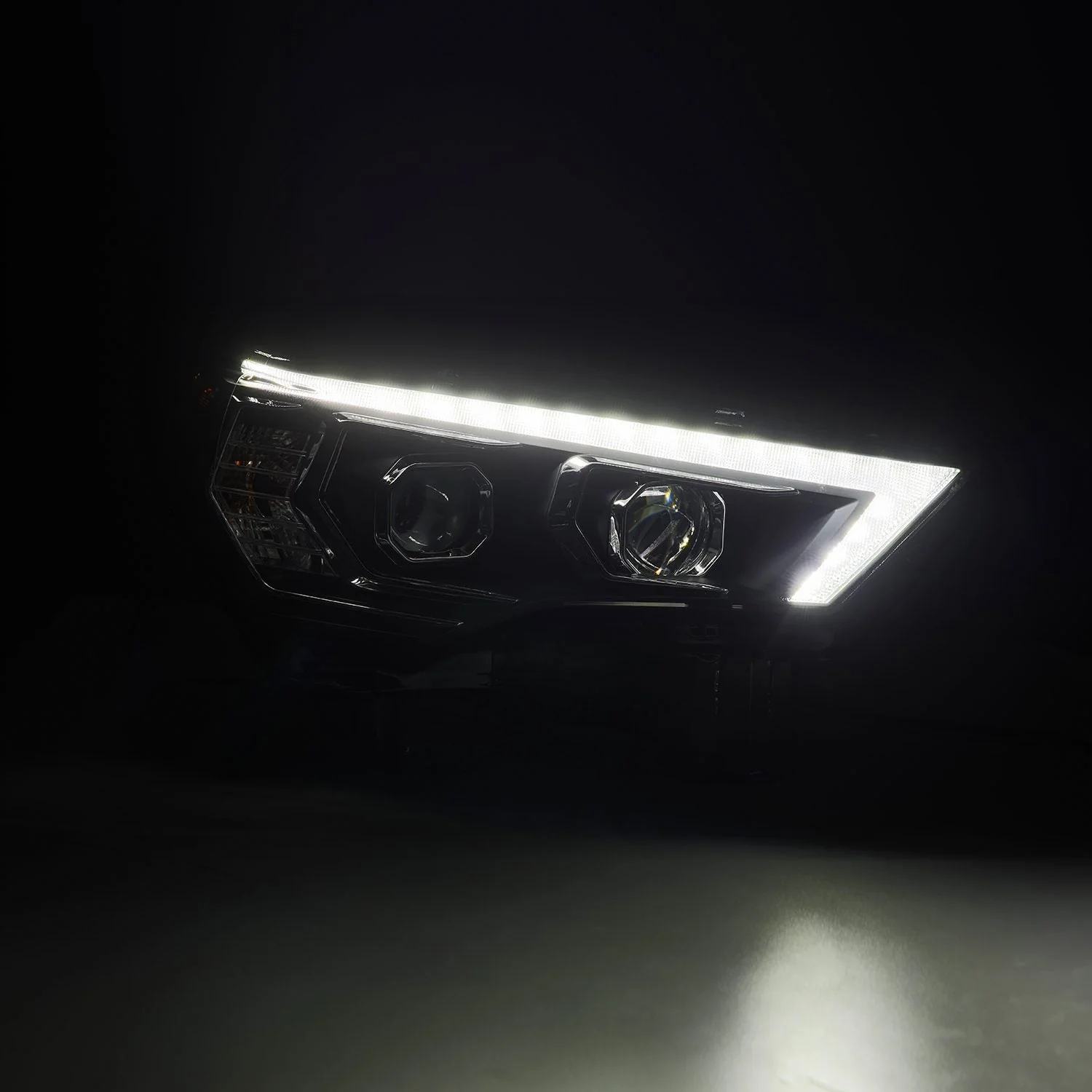 14-24 Toyota 4Runner MK II LUXX-Series LED Projector Headlights Black - Image 2