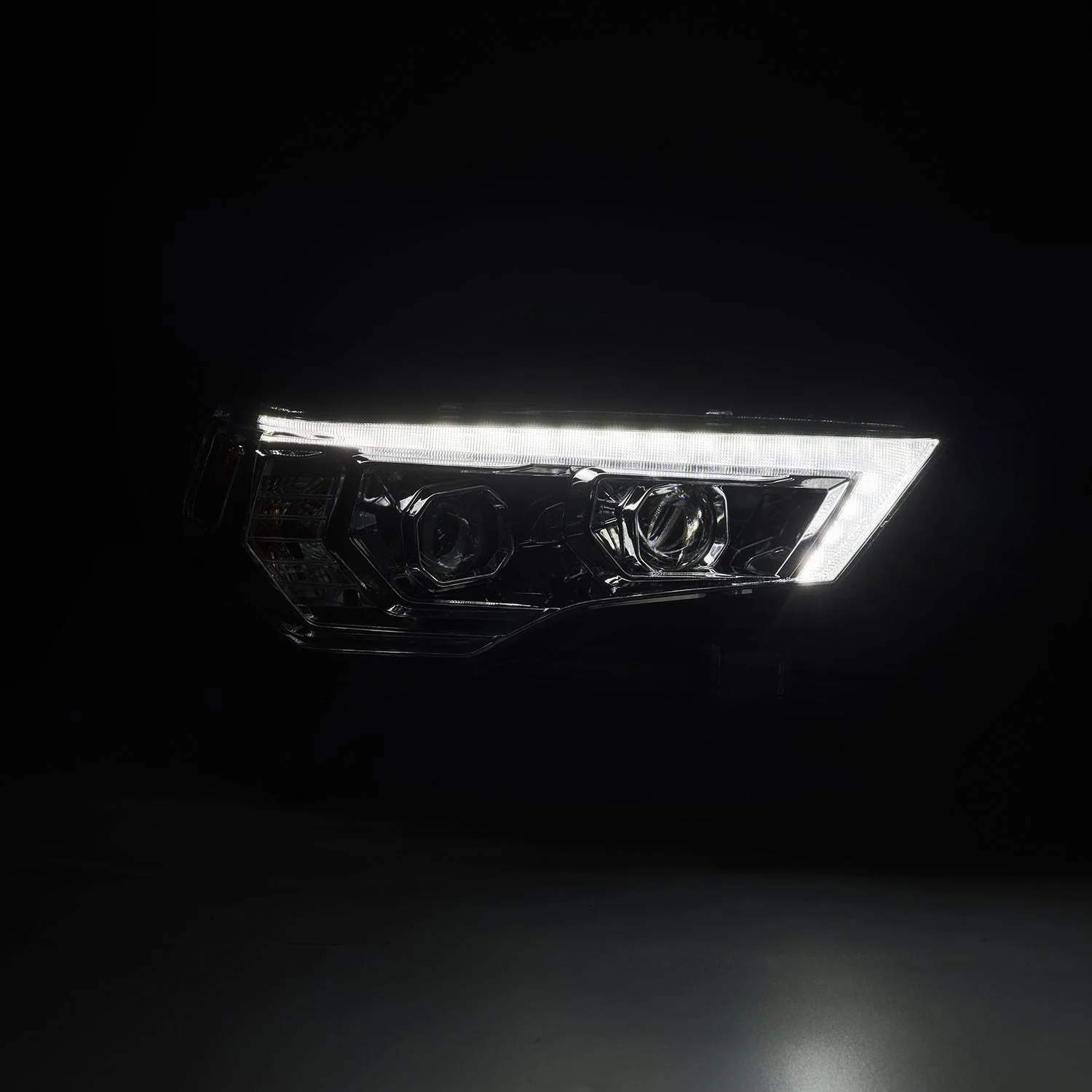 14-24 Toyota 4Runner MK II LUXX-Series LED Projector Headlights Chrome - Image 2