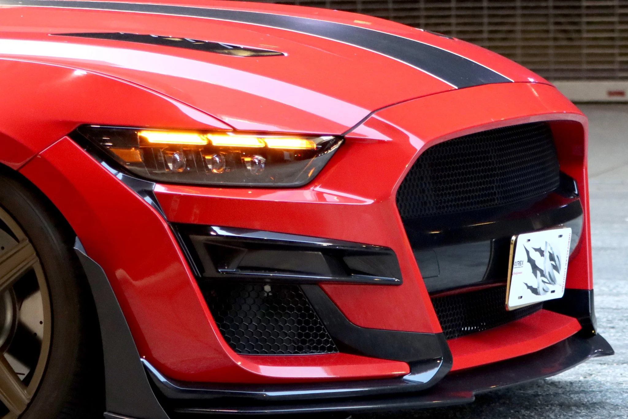 15-17 Ford Mustang/18-20 Mustang Shelby GT350/GT500 MK II NOVA-Series LED Projector Headlights Alpha-Black - Image 8