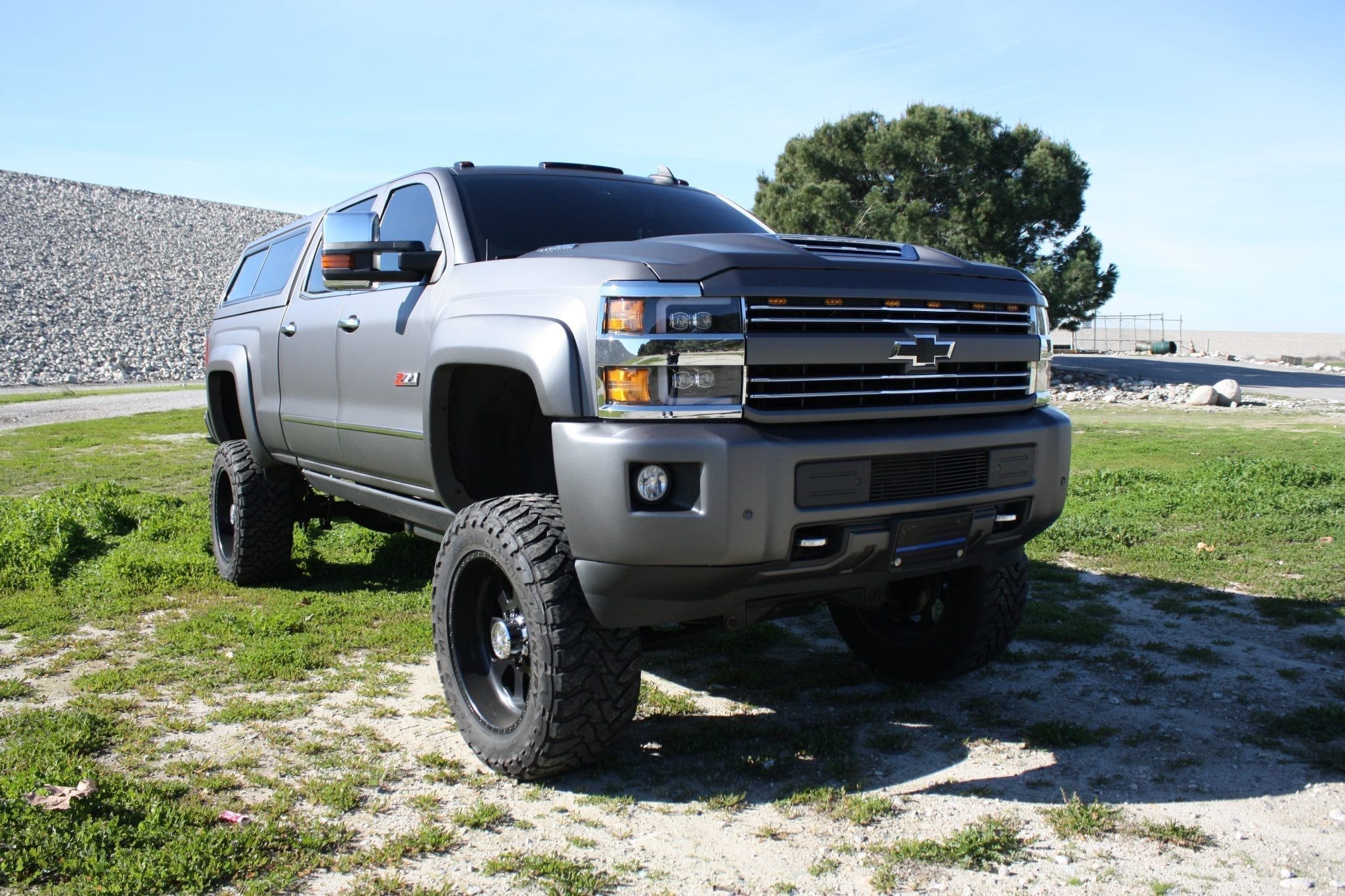 15-19 Chevrolet Silverado 2500HD/3500HD MK II NOVA-Series LED Projector Headlights Chrome - Image 3