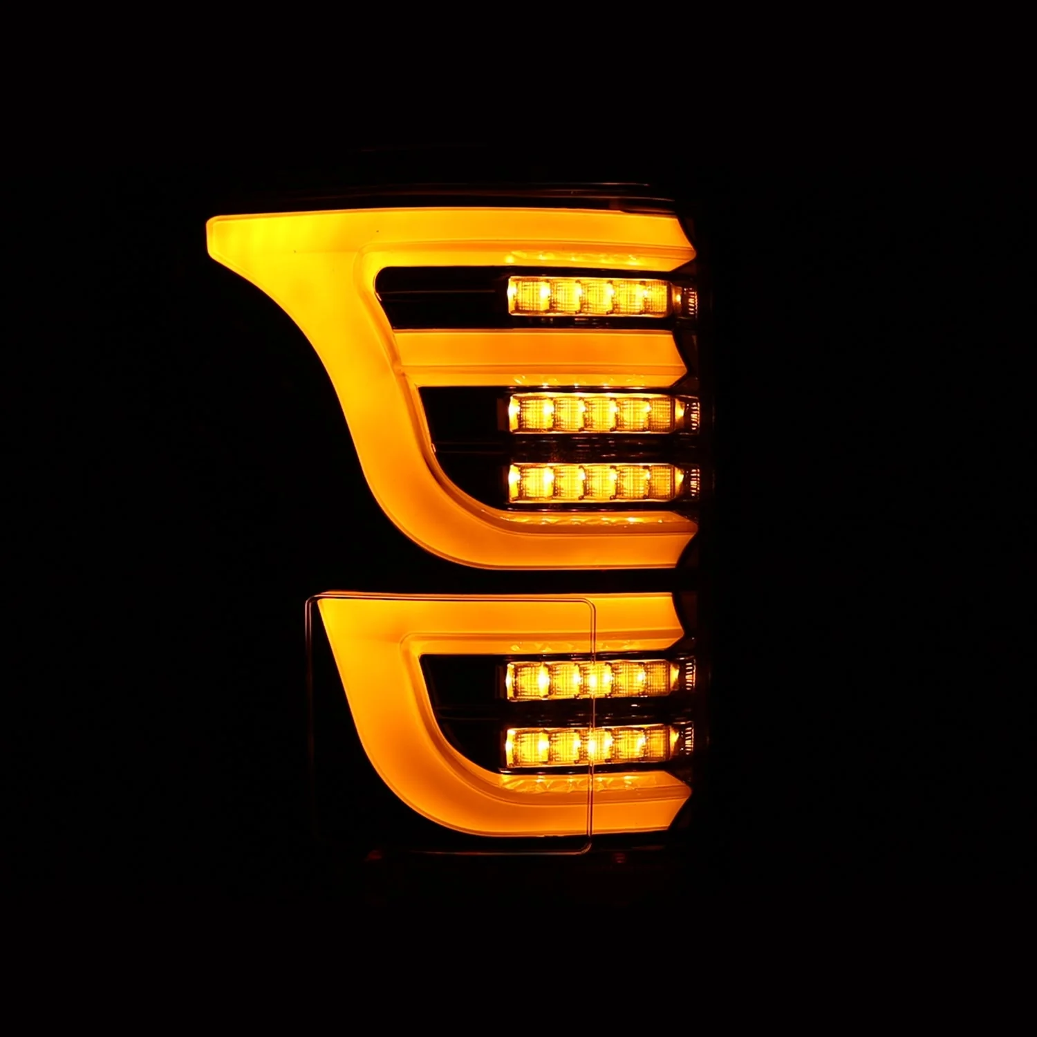15-20 Ford F150 LUXX-Series LED Tail Lights Alpha-Black - Image 5