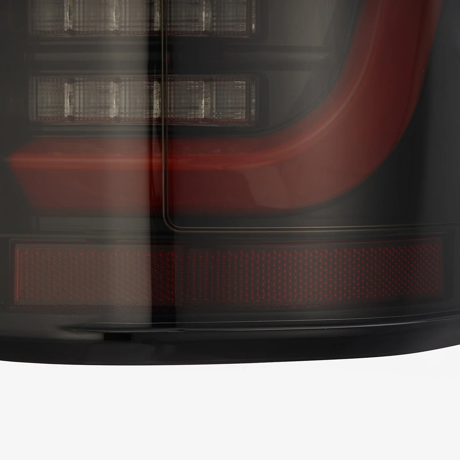 15-20 Ford F150 LUXX-Series LED Tail Lights Black Red - Image 9