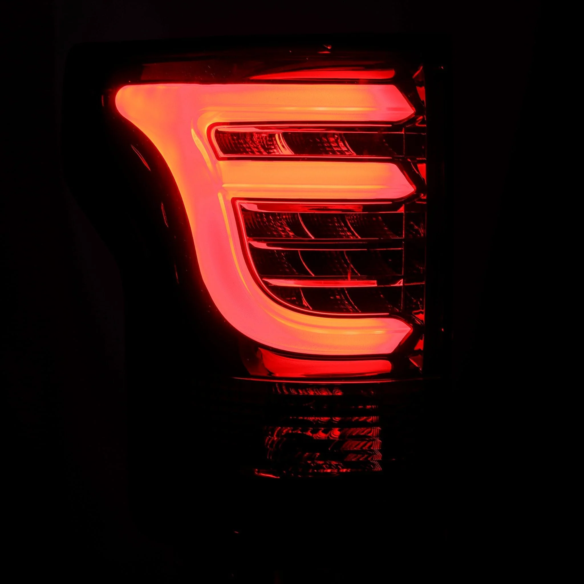 15-20 Ford F150 PRO-Series LED Tail Lights Jet Black - Image 4