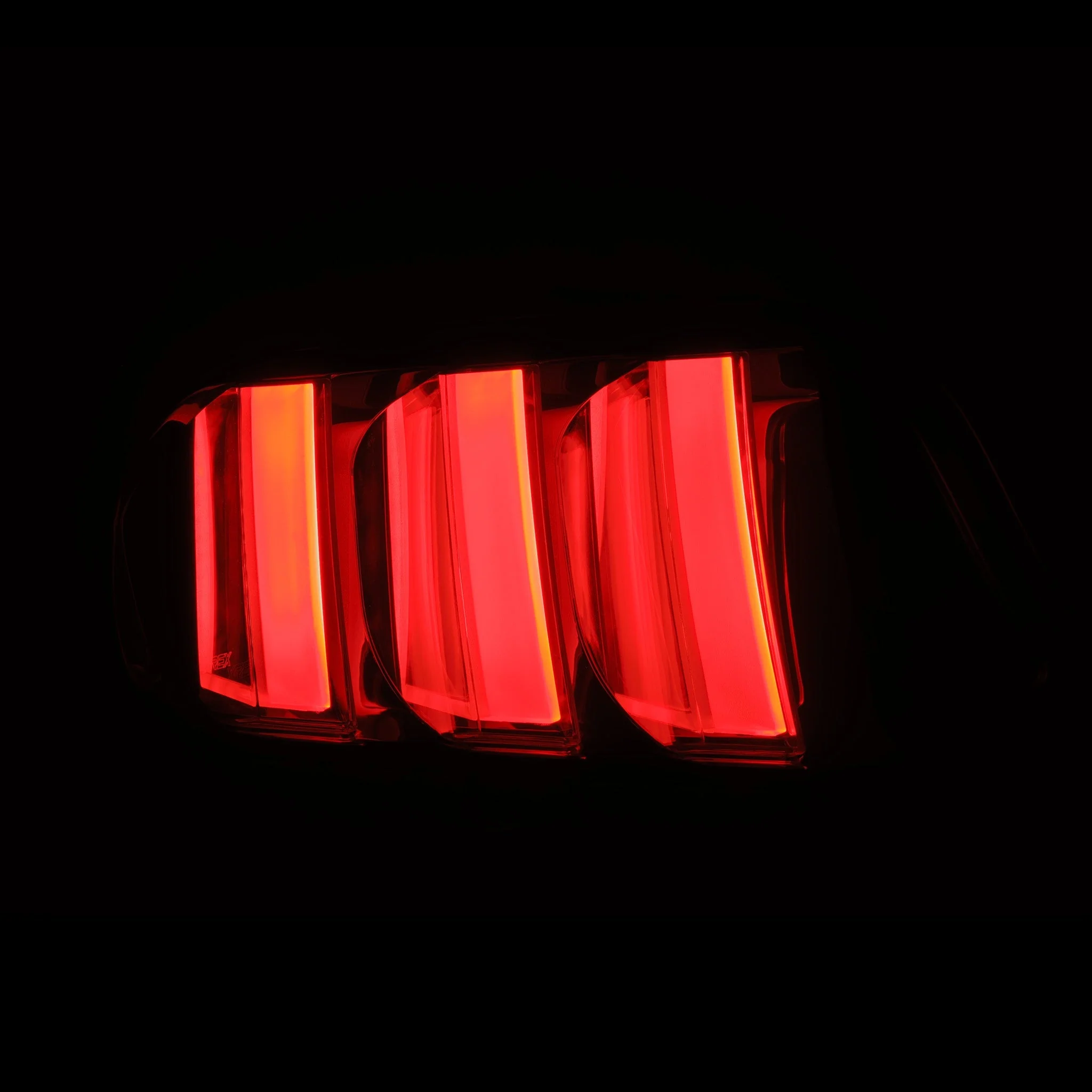 15-23 Ford Mustang NOVA-Series Prismatic LED Tail Lights Alpha-Black - Image 4