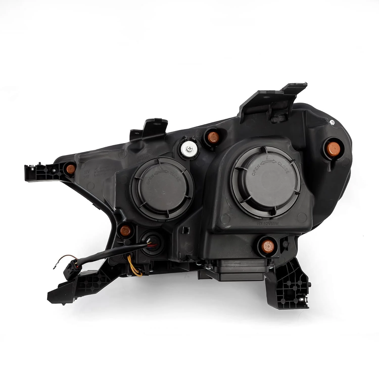 19-23 Ford Ranger NOVA-Series LED Projector Headlights Black - Image 9