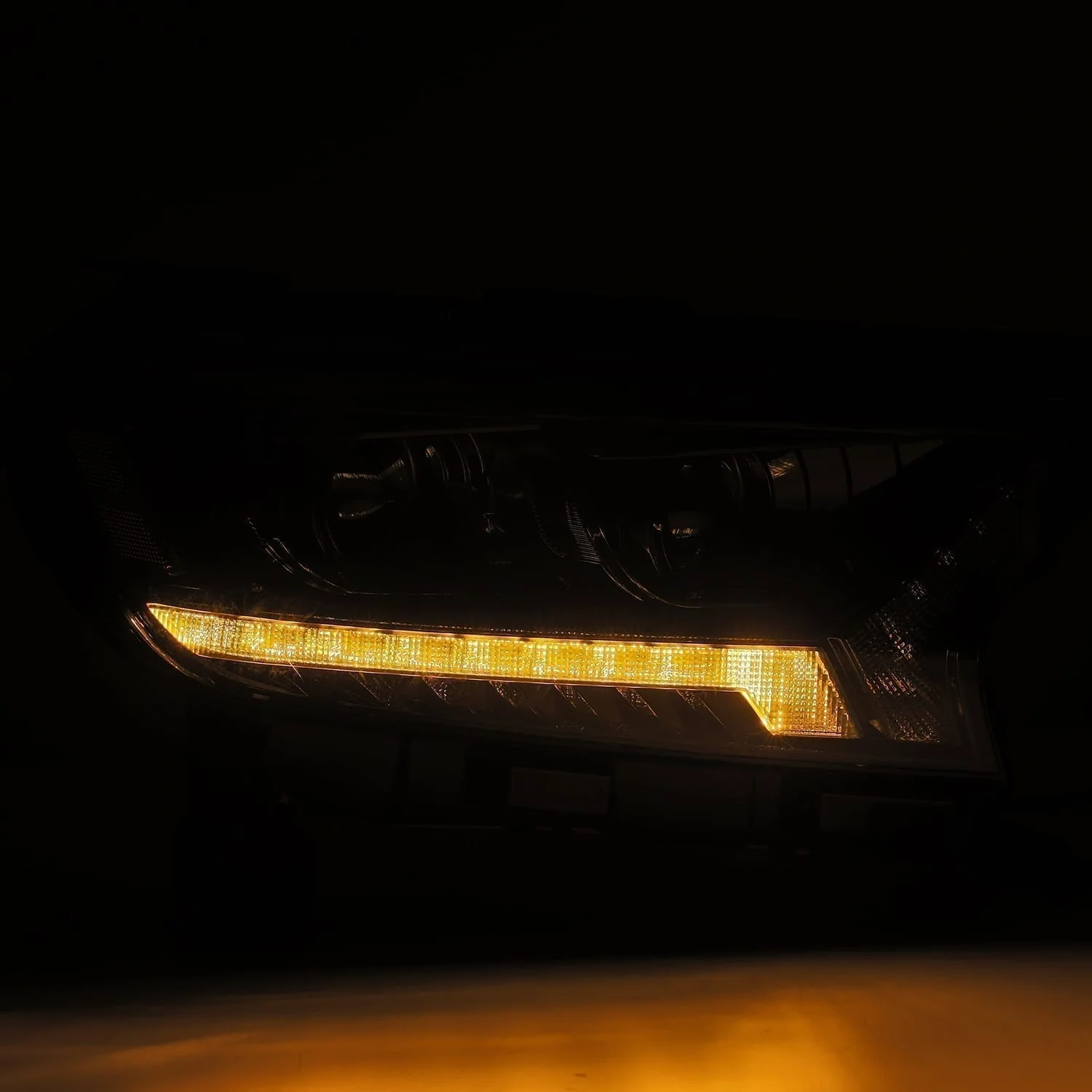 19-23 Ford Ranger PRO-Series Halogen Projector Headlights Alpha-Black - Image 6