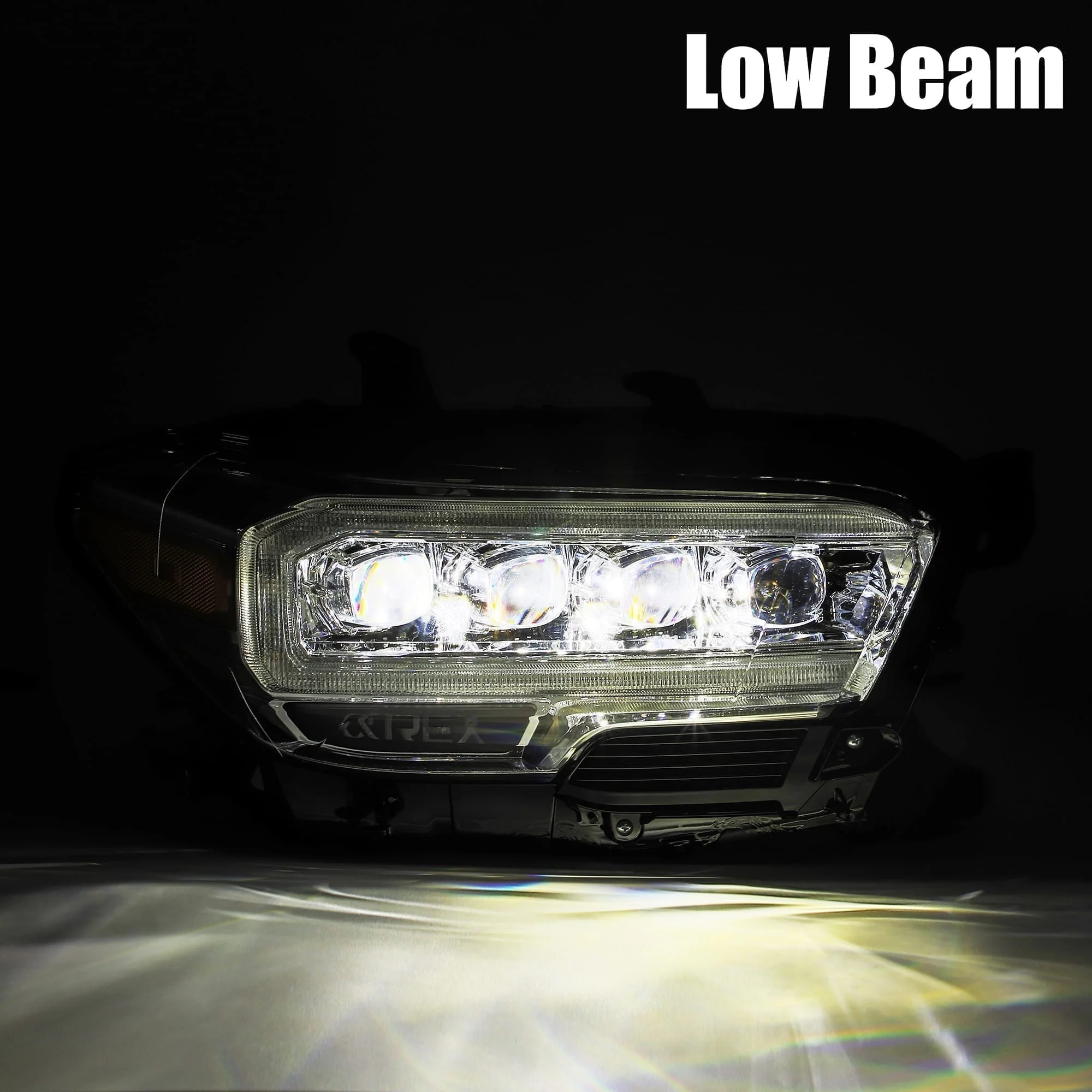 16-23 Toyota Tacoma NOVA-Series LED Projector Headlights Chrome - Image 8