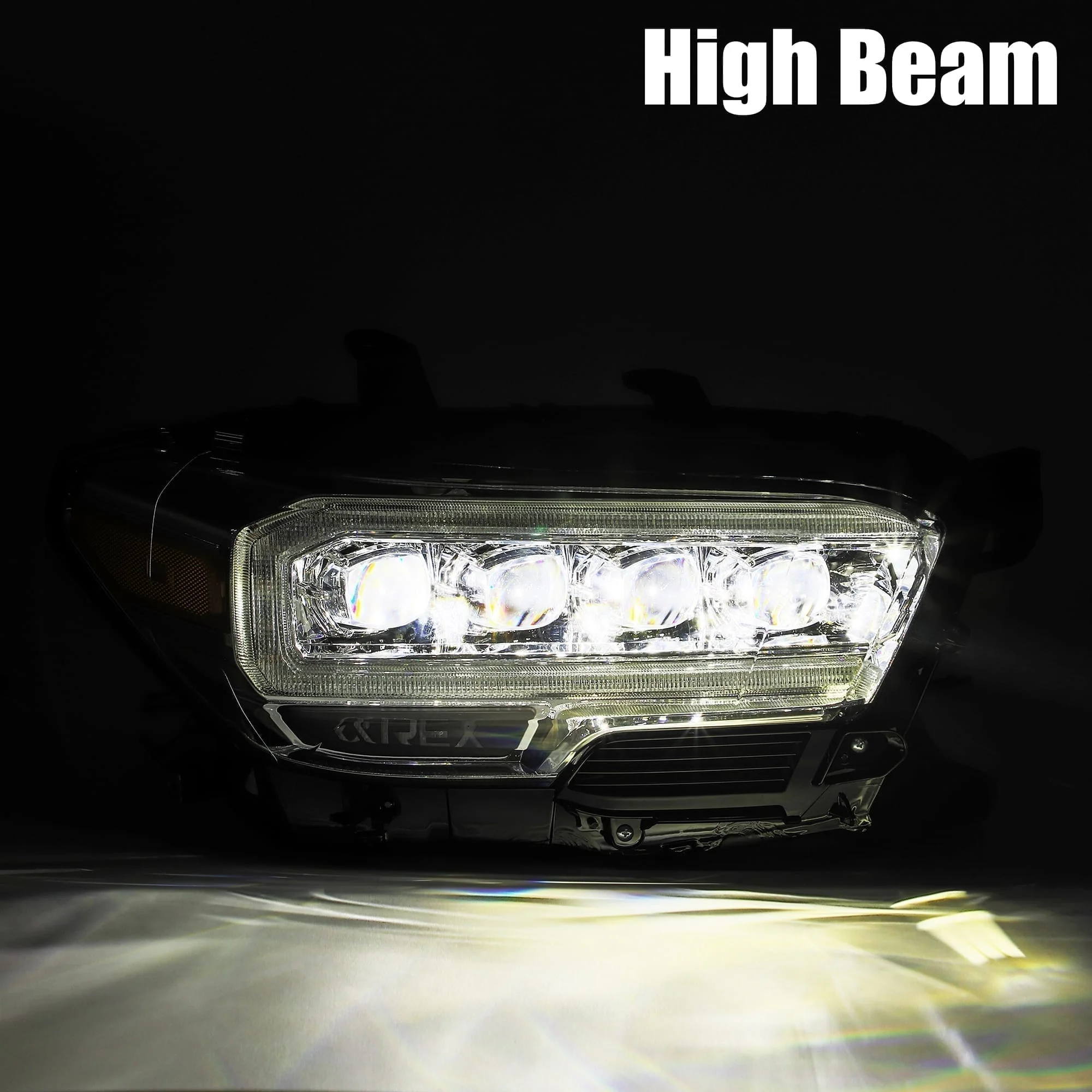 16-23 Toyota Tacoma NOVA-Series LED Projector Headlights Chrome - Image 9