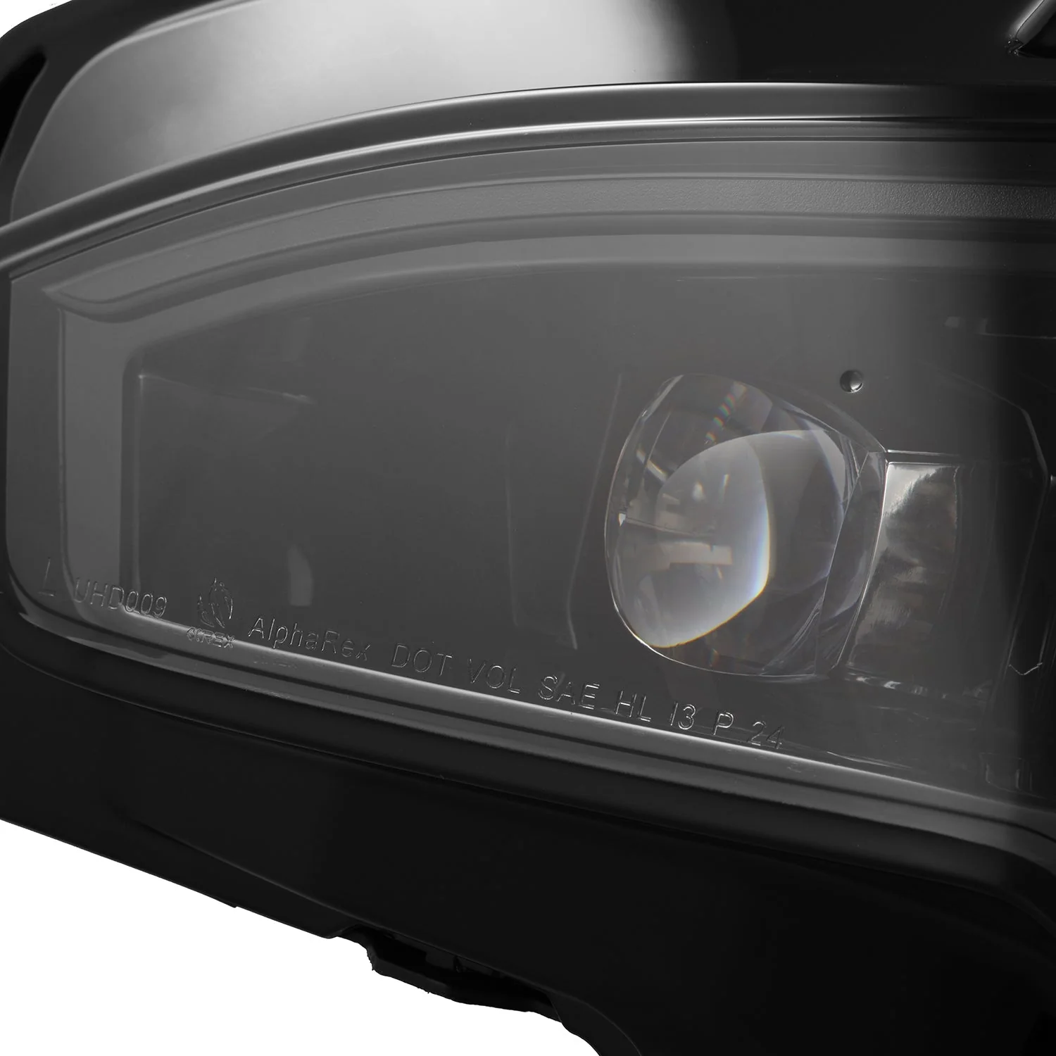 16-21 Honda Civic NOVA-Series LED Projector Headlights Alpha-Black - Image 8