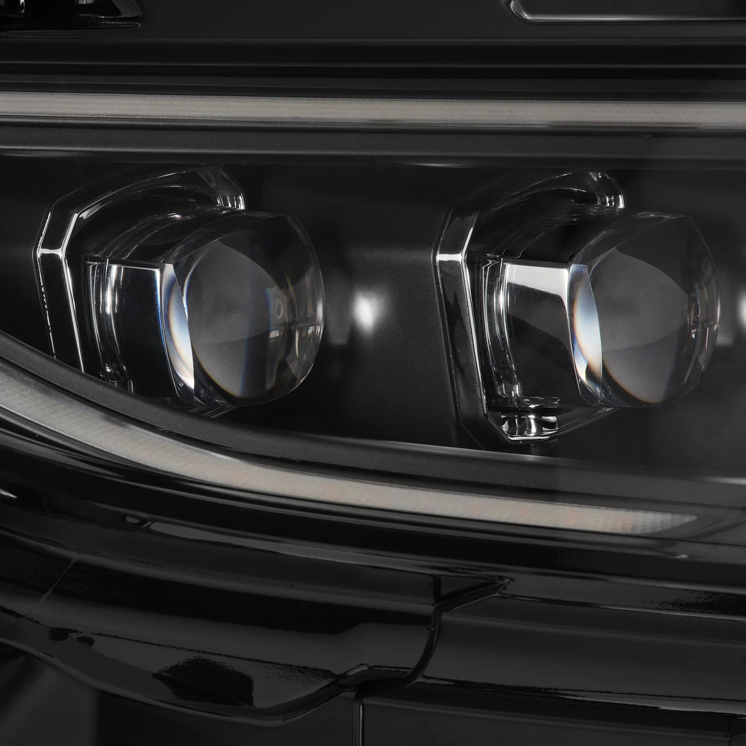 16-21 Honda Civic NOVA-Series LED Projector Headlights Black - Image 10