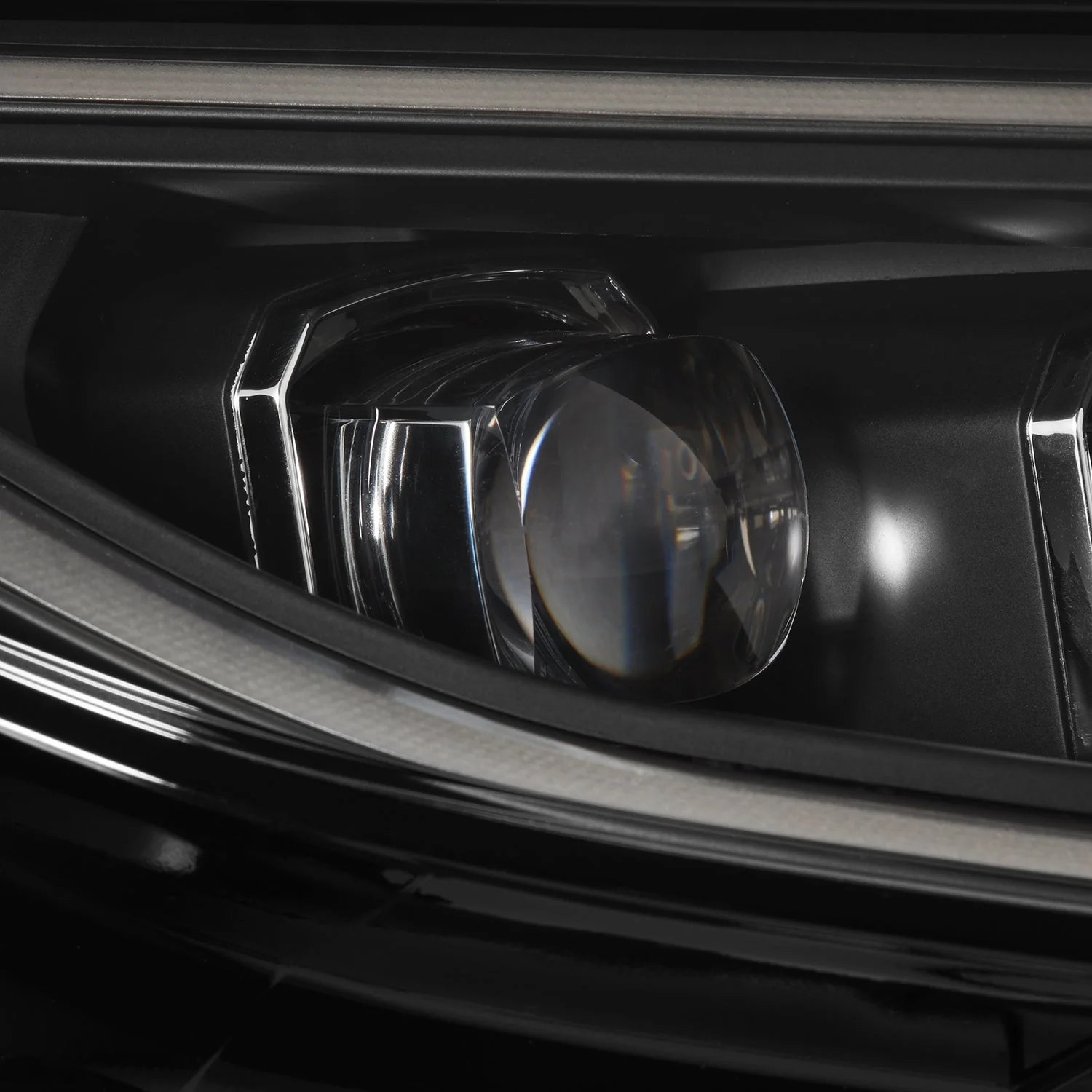 16-21 Honda Civic NOVA-Series LED Projector Headlights Black - Image 9