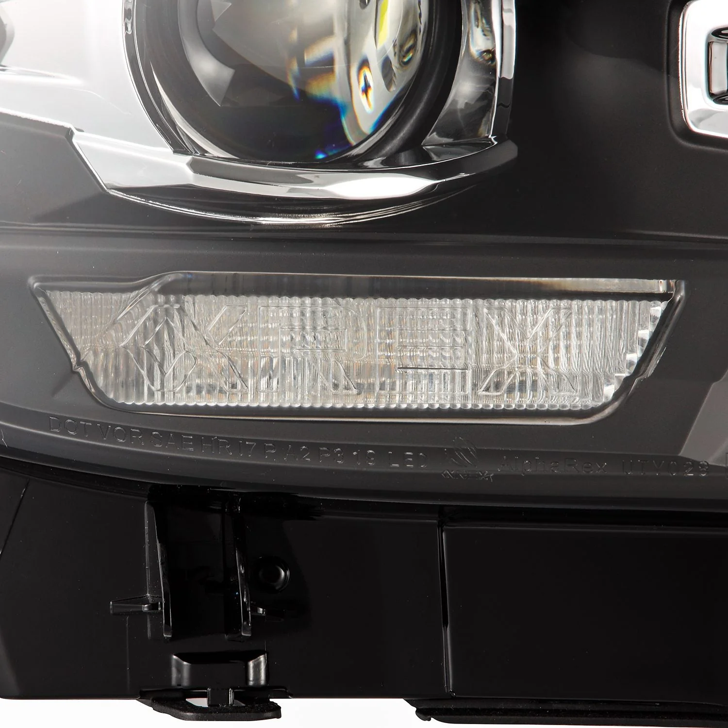 16-23 Toyota Tacoma MK II LUXX-Series LED Projector Headlights Black - Image 12