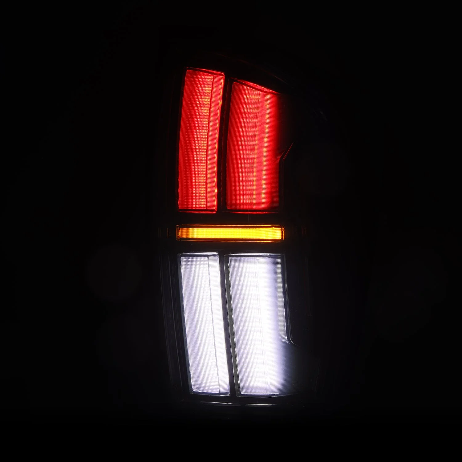 16-23 Toyota Tacoma NOVA-Series Prismatic LED Tail Lights Black - Image 8