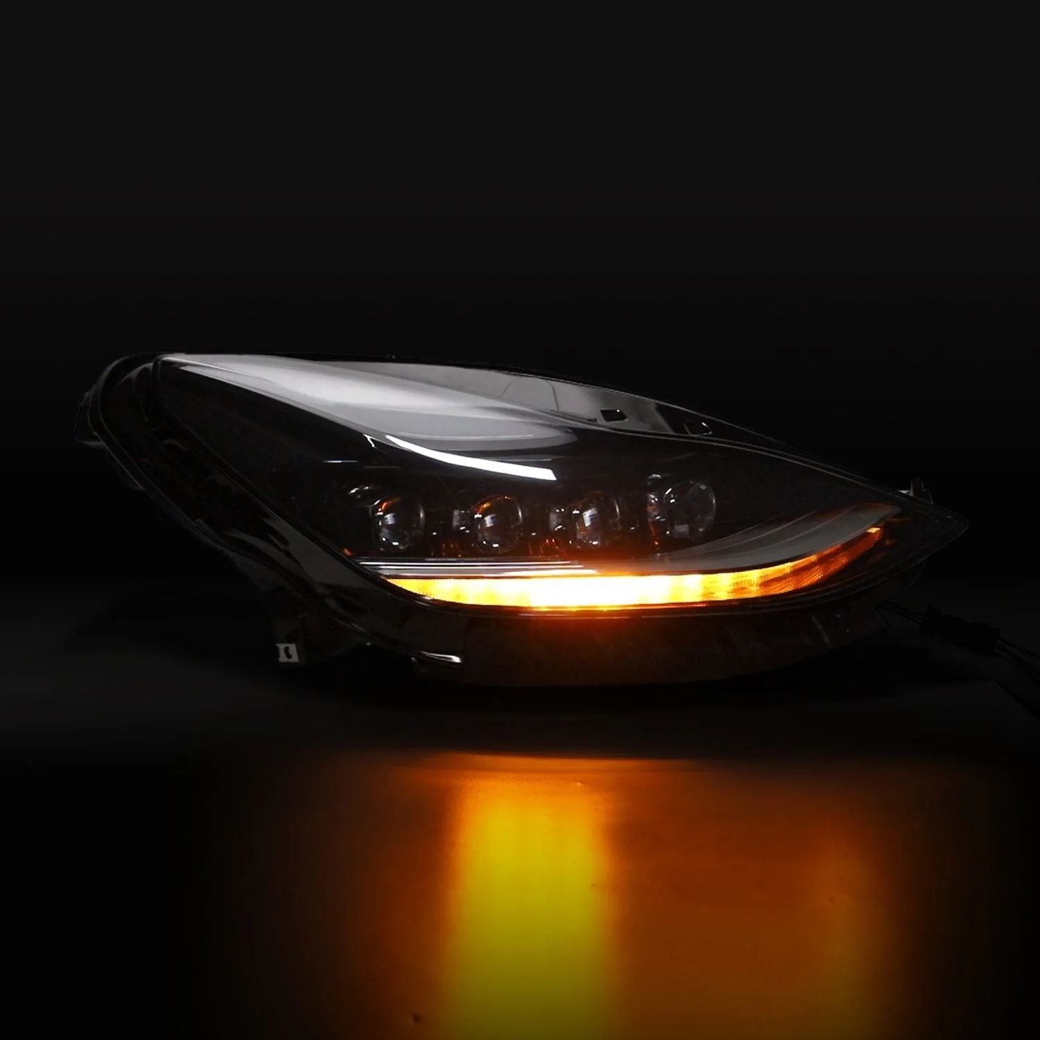 17-23 Tesla Model 3 / 20-24 Model Y NOVA-Series LED Projector Headlights Black - Image 9