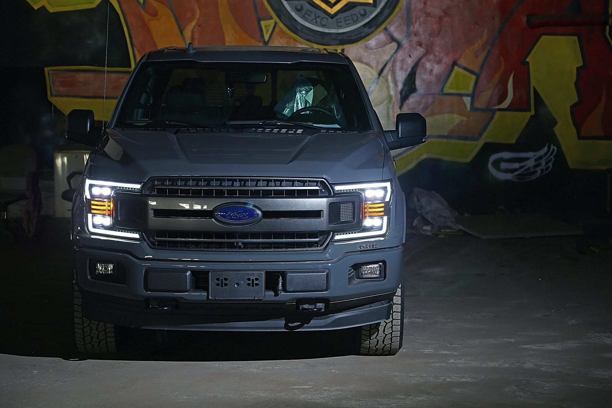 18-20 Ford F150 NOVA-Series LED Projector Headlights Chrome - Image 8
