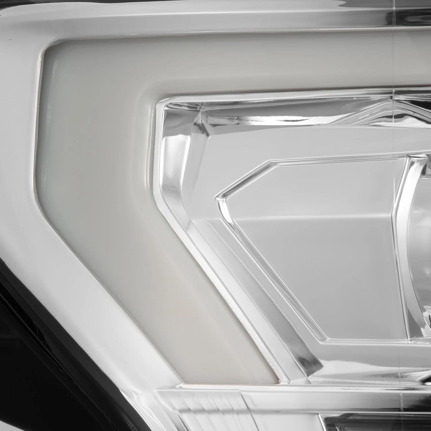 18-20 Ford F150 PRO-Series Halogen Projector Headlights Chrome - Image 15