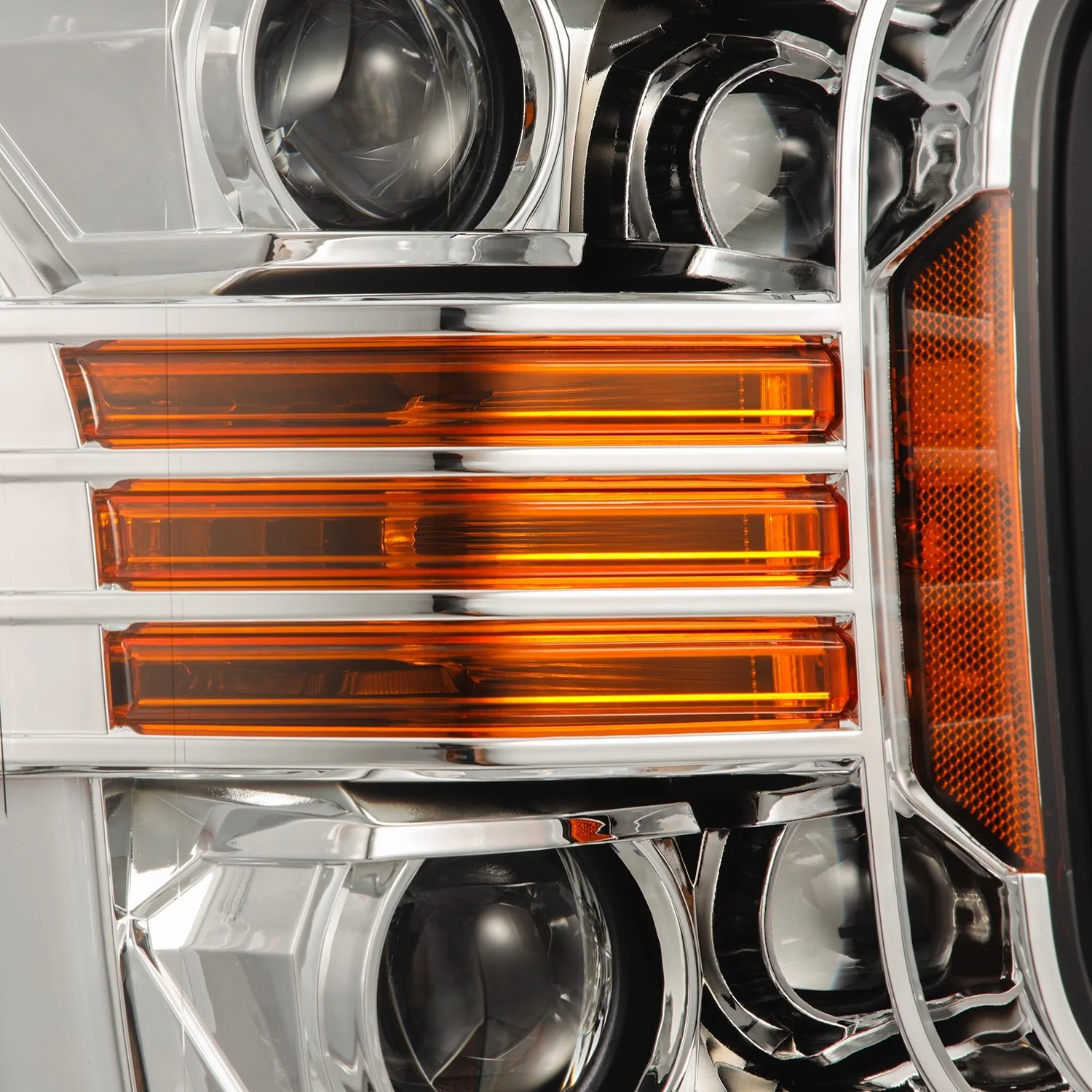 18-20 Ford F150 LUXX-Series LED Projector Headlights Chrome - Image 10