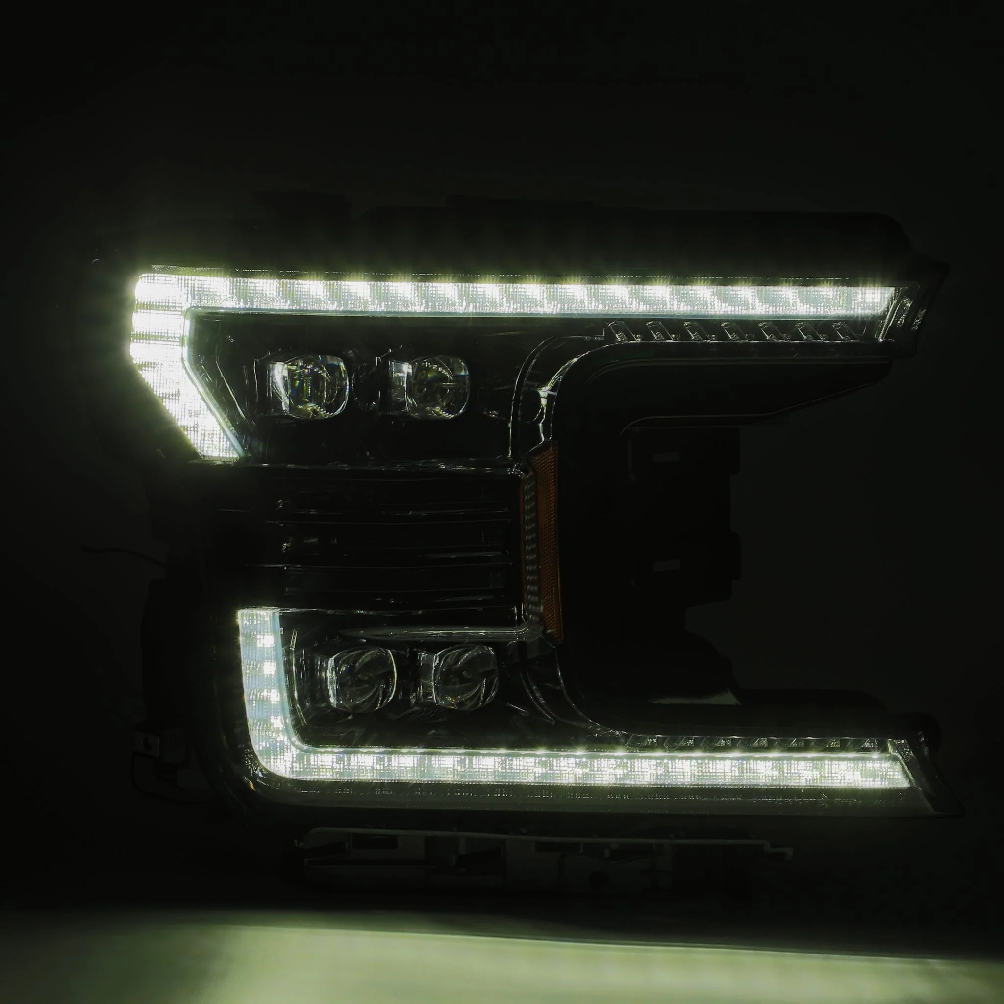 18-20 Ford F150 NOVA-Series LED Projector Headlights Alpha-Black - Image 4