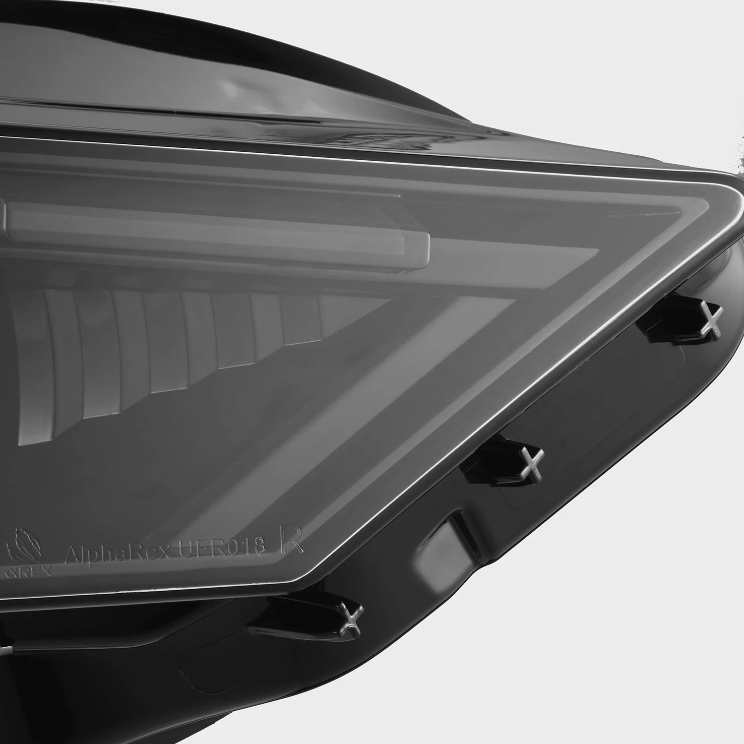 18-23 Ford Mustang MK II NOVA-Series LED Projector Headlights Alpha-Black - Image 11