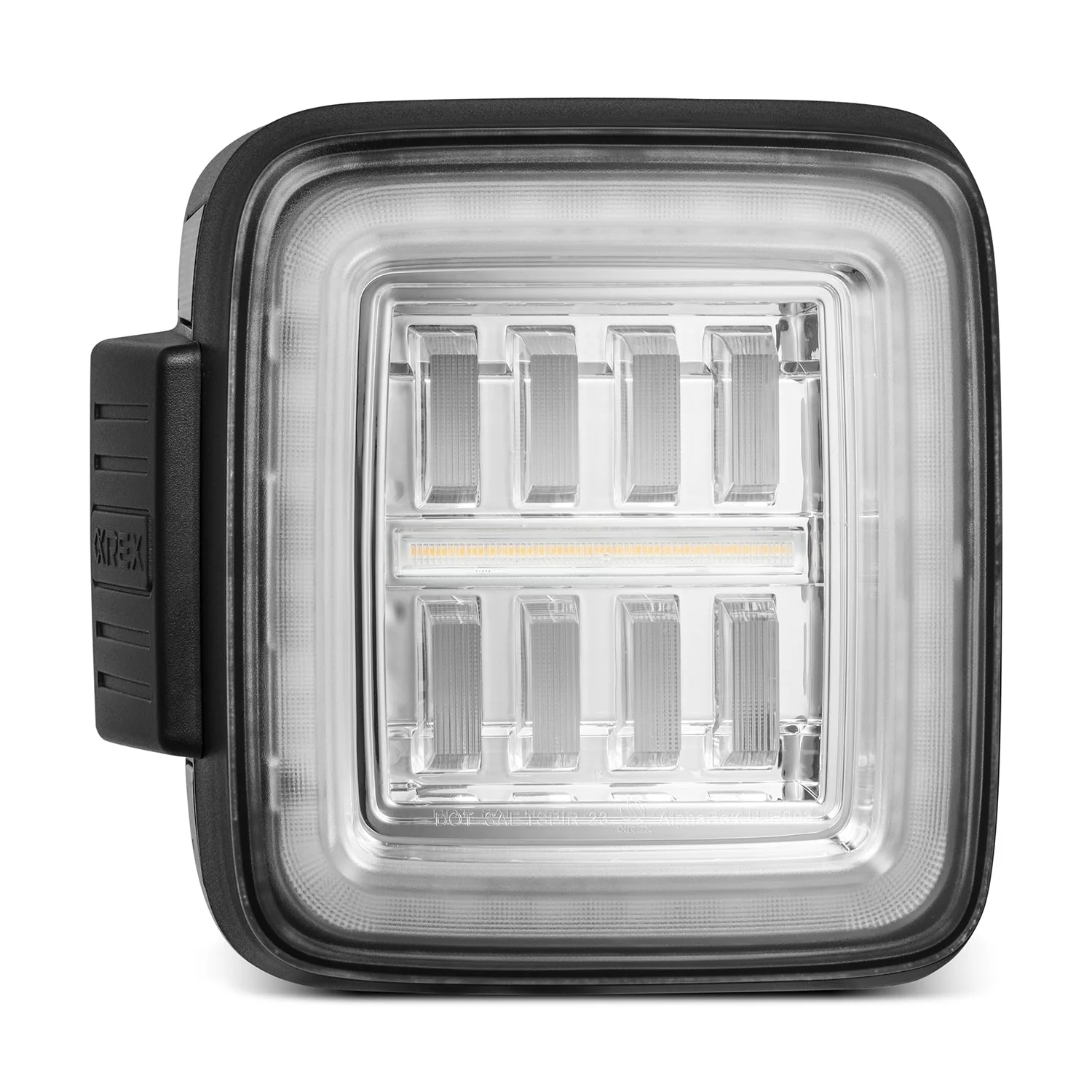 18-26 Jeep Wrangler JL NOVA-Series Prismatic LED Tail Lights Clear - Image 5