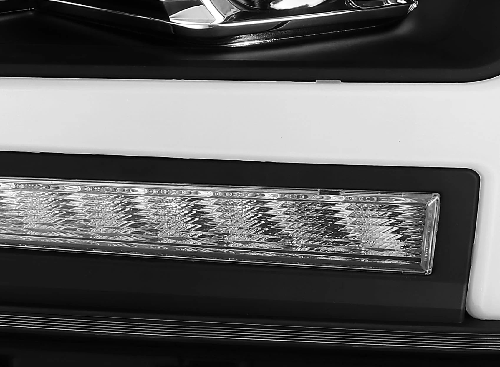19-24 Ram 1500 LUXX-Series LED Projector Headlights Jet Black - Image 3