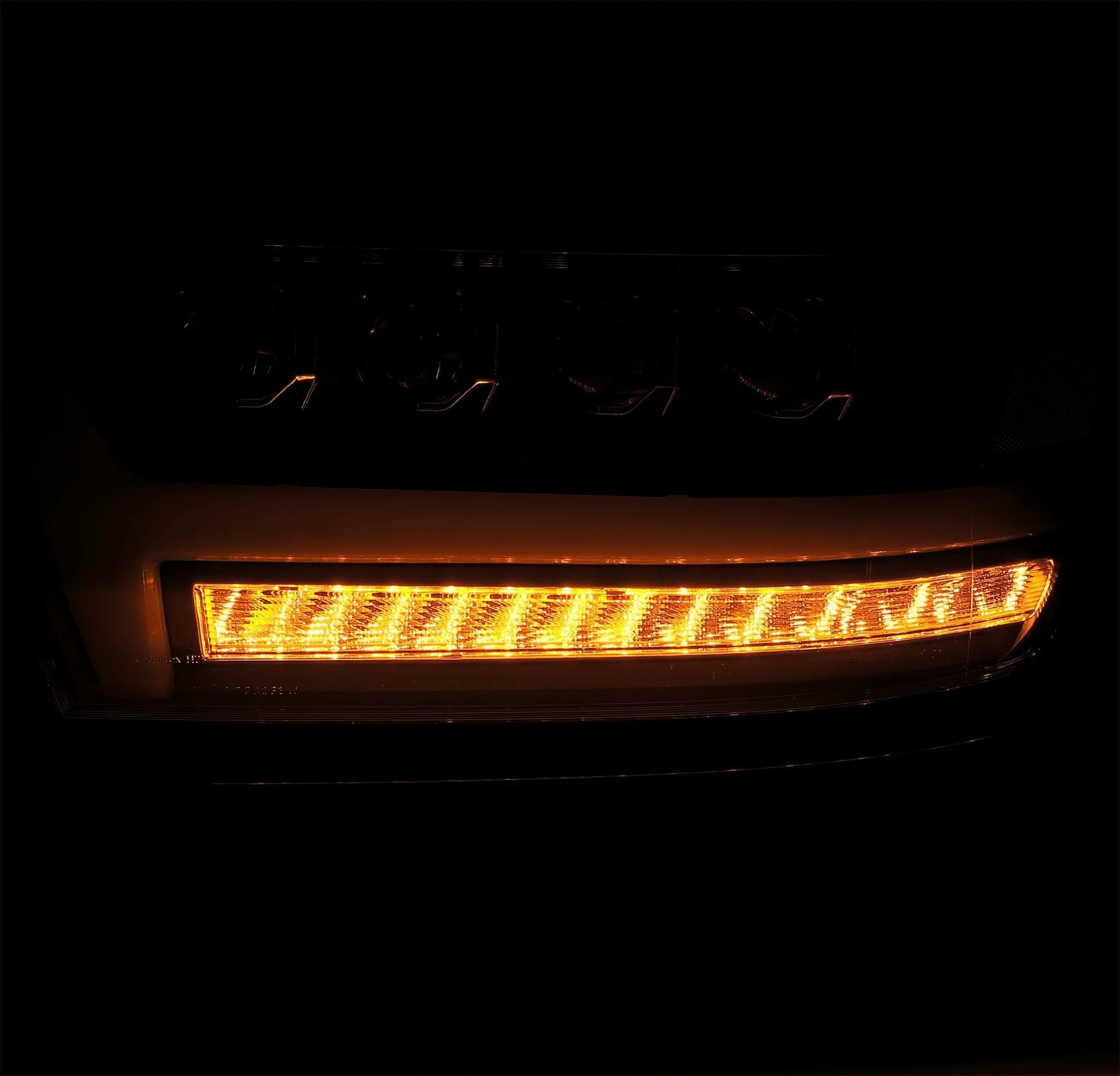 19-24 Ram 1500 NOVA-Series LED Projector Headlights Black - Image 4
