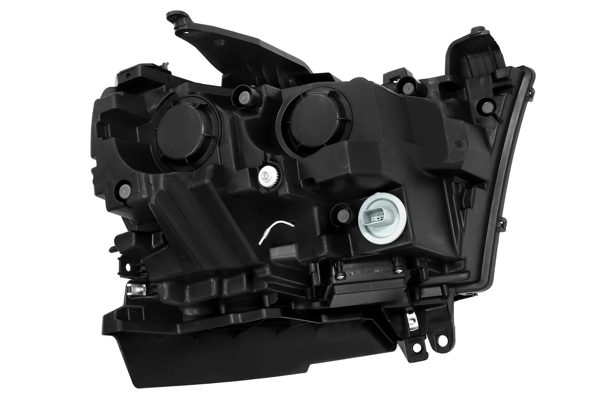 19-24 Ram 1500 NOVA-Series LED Projector Headlights Jet Black - Image 6