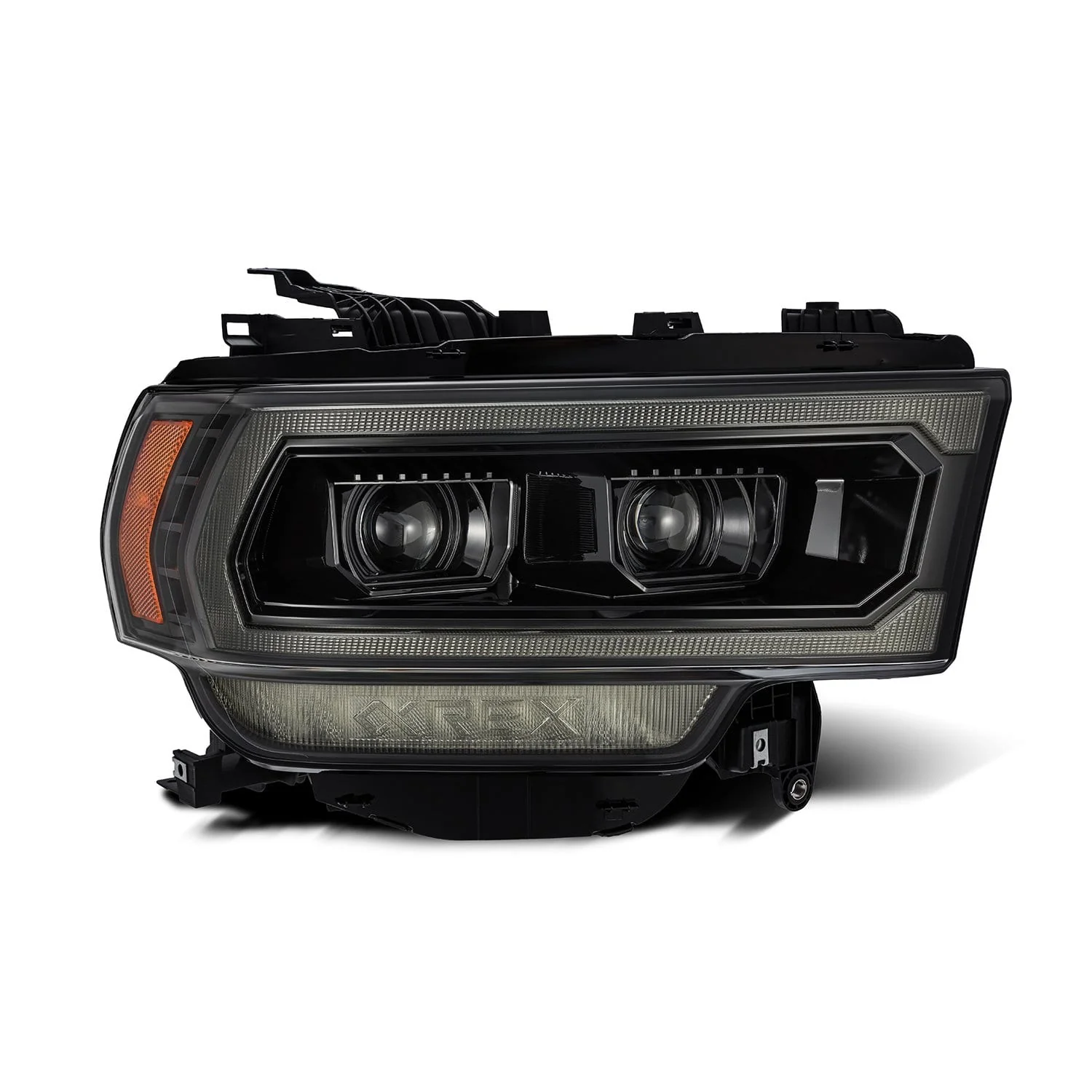 19-24 Ram 2500/3500/4500/5500 LUXX-Series LED Projector Headlights Alpha-Black - Image 8